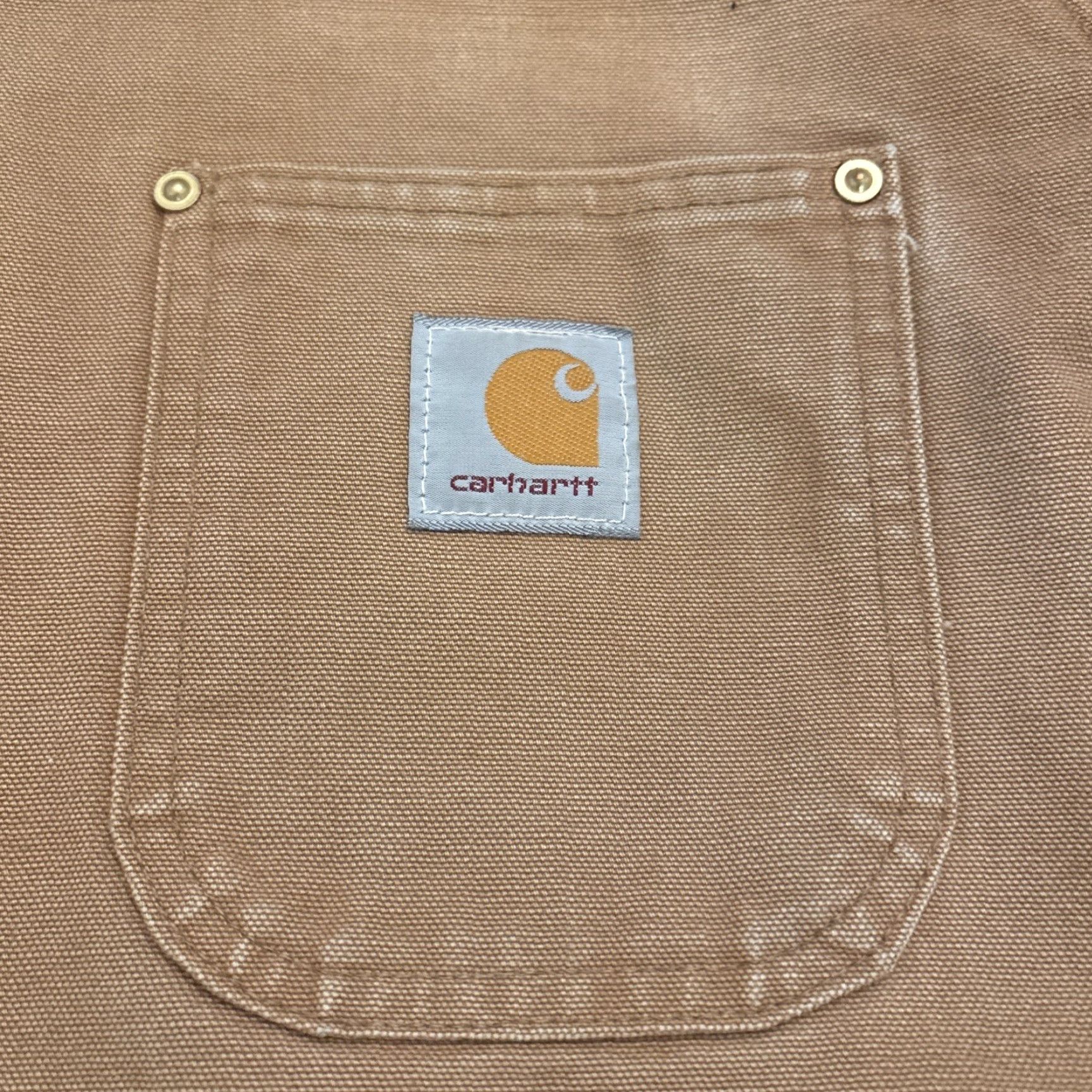 Carhartt VINTAGE Carhartt Distressed Michigan Chore Coat L Beige Coat Men Regular Size L Size US L / EU 52-54 / 3 - 4 Thumbnail