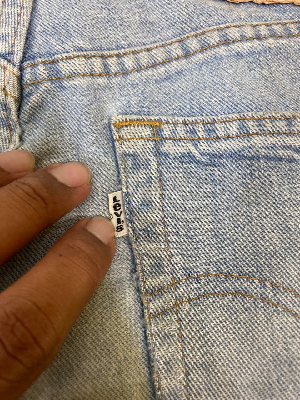 Levi's vintage levis 512 white tab soft denim nice design Size US 31 - 6 Thumbnail