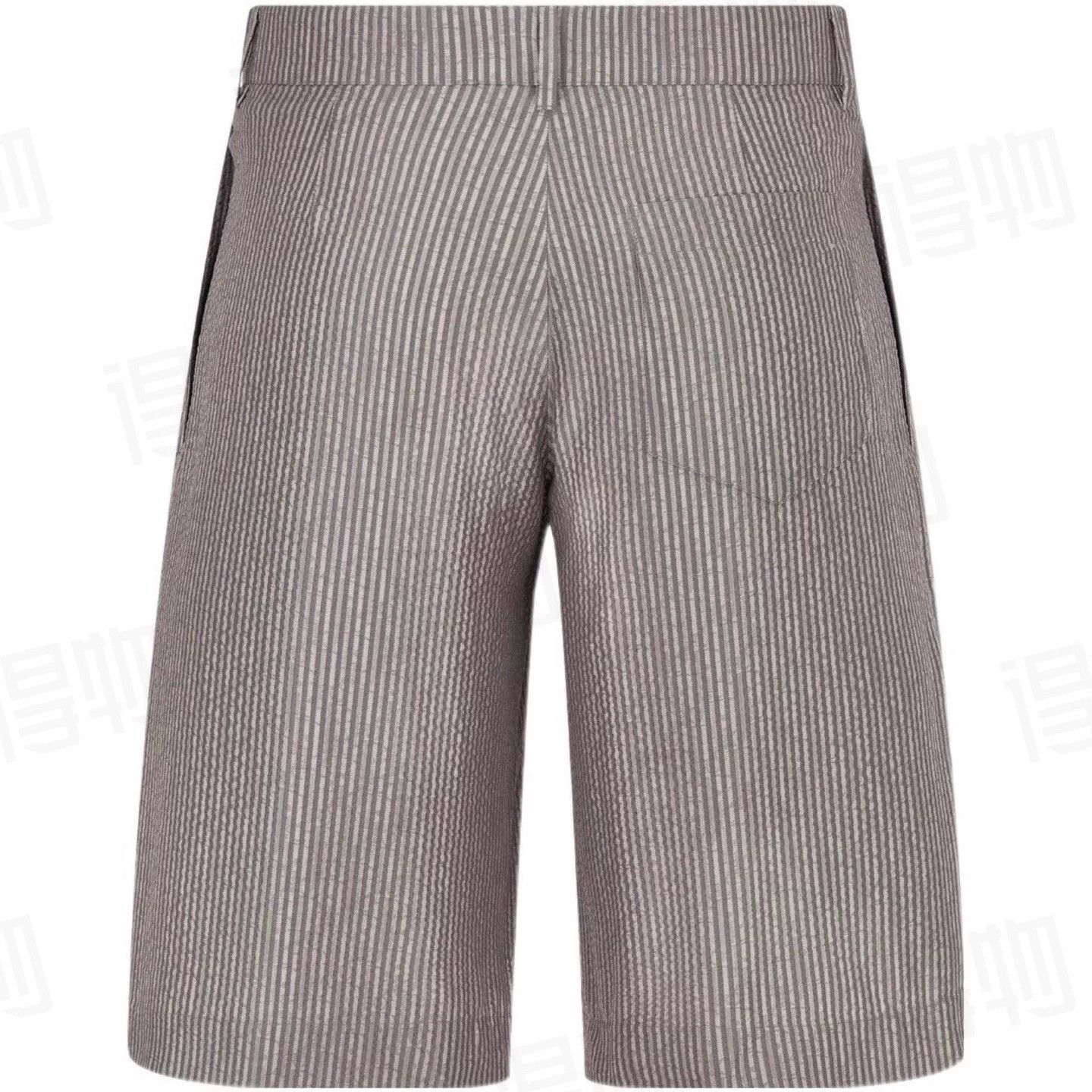 Dior Dior Qi Xi Striped Embroidery Logo Short 46,48,50,54 Size US 34 / EU 50 - 9 Thumbnail