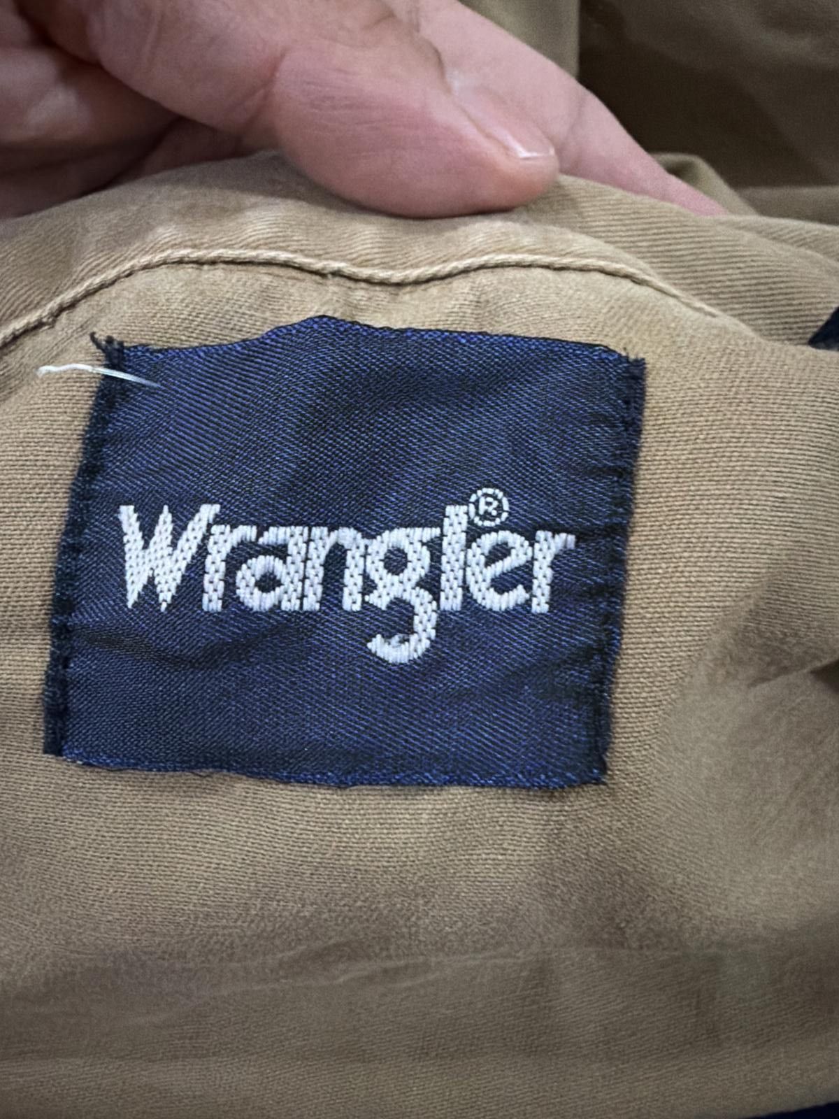 Wrangler Vintage Wrangler Western Brushpopper Cowboy Snap Shirt 90s Size US XXL / EU 58 / 5 - 9 Thumbnail