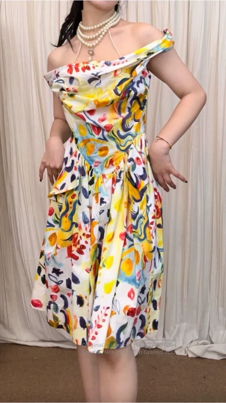 Vivienne Westwood Vivienne Westwood Printed Dress Size M / US 6-8 / IT 42-44 - 1 Thumbnail