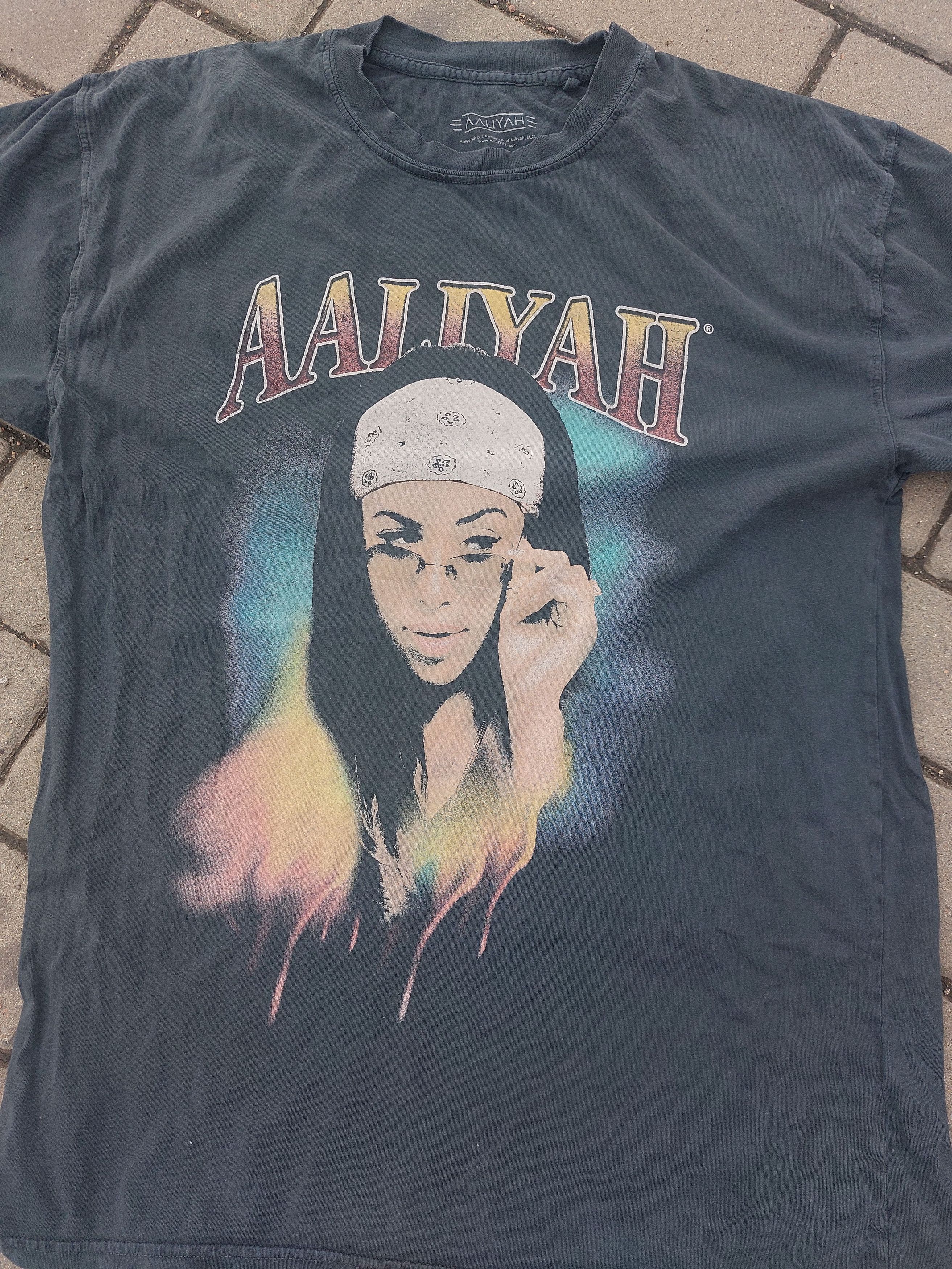 Band Tees × Vintage aaliyah vintage tshirt R&B concert tour Size US XS / EU 42 / 0 - 2 Thumbnail