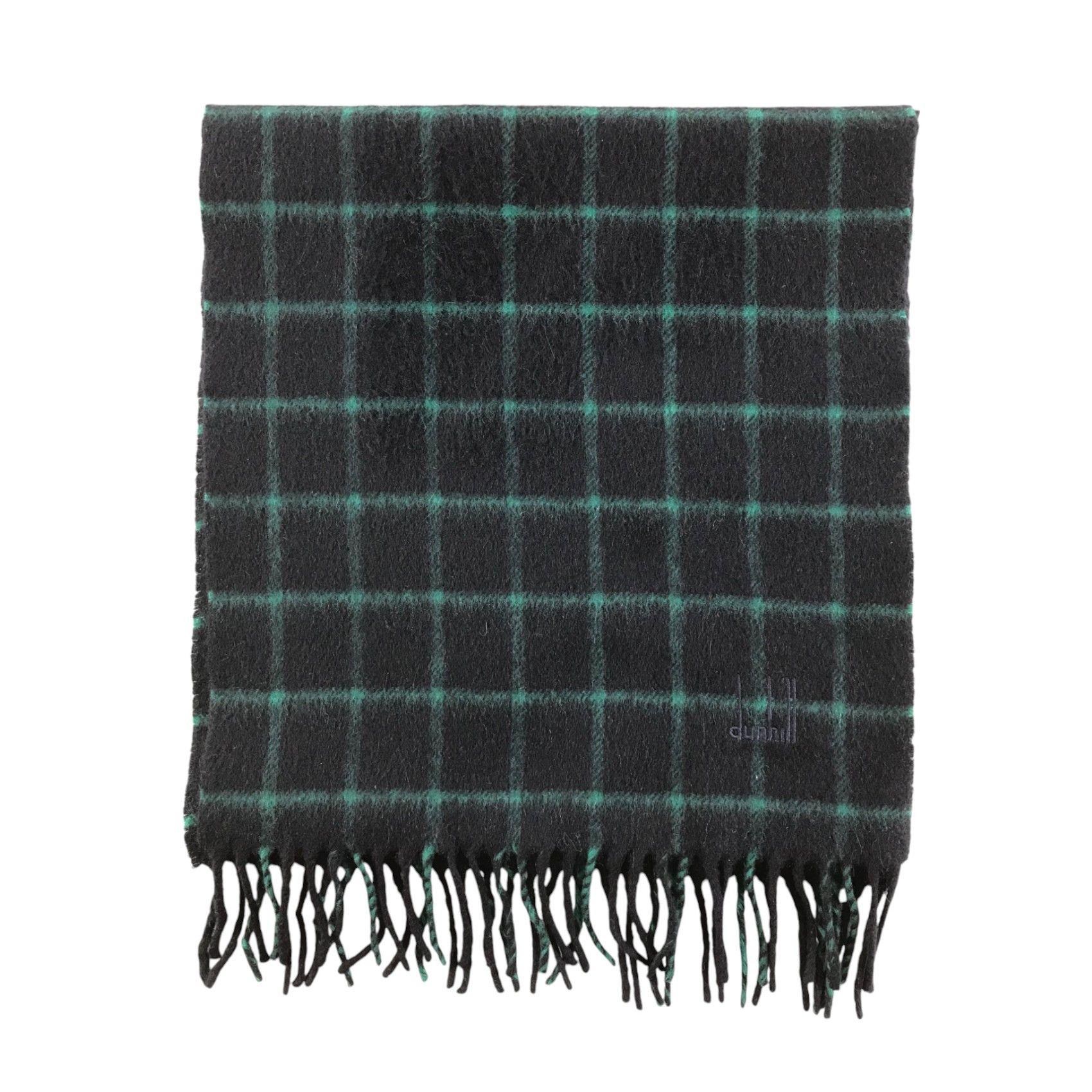 Alfred Dunhill × Vintage Dunhill Scarf / Muffler / Neckwear - WW2517 Size ONE SIZE - 2 Thumbnail