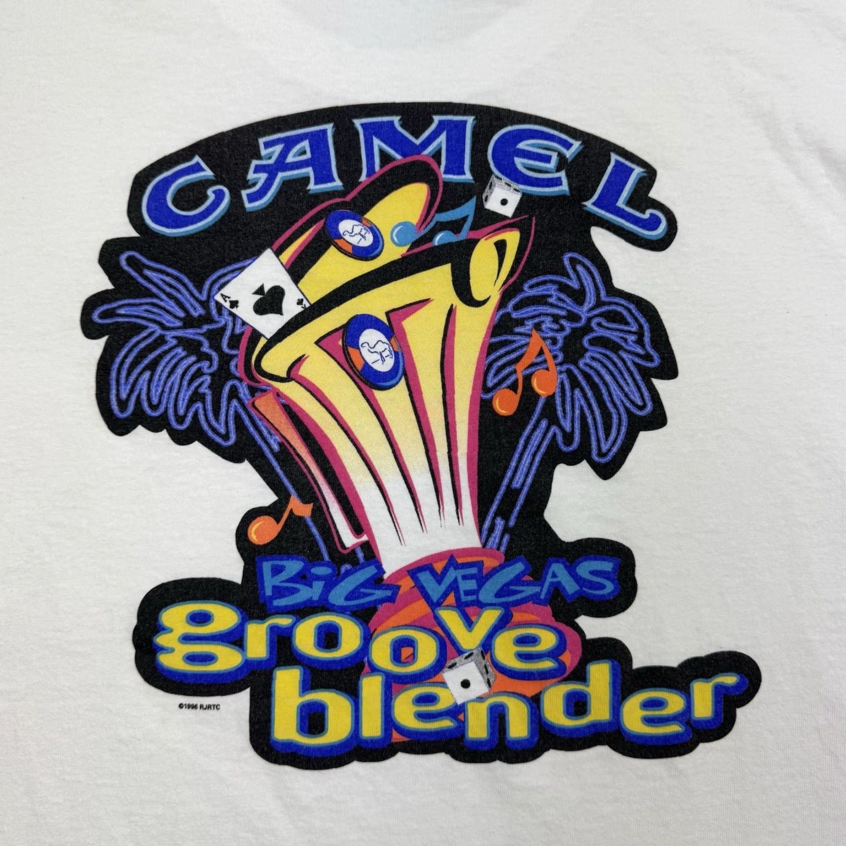 Delta Vintage Camel Cigarette T Shirt Adult XL Promo Groove Blender 90s American Vegas Size US XL / EU 56 / 4 - 2 Thumbnail