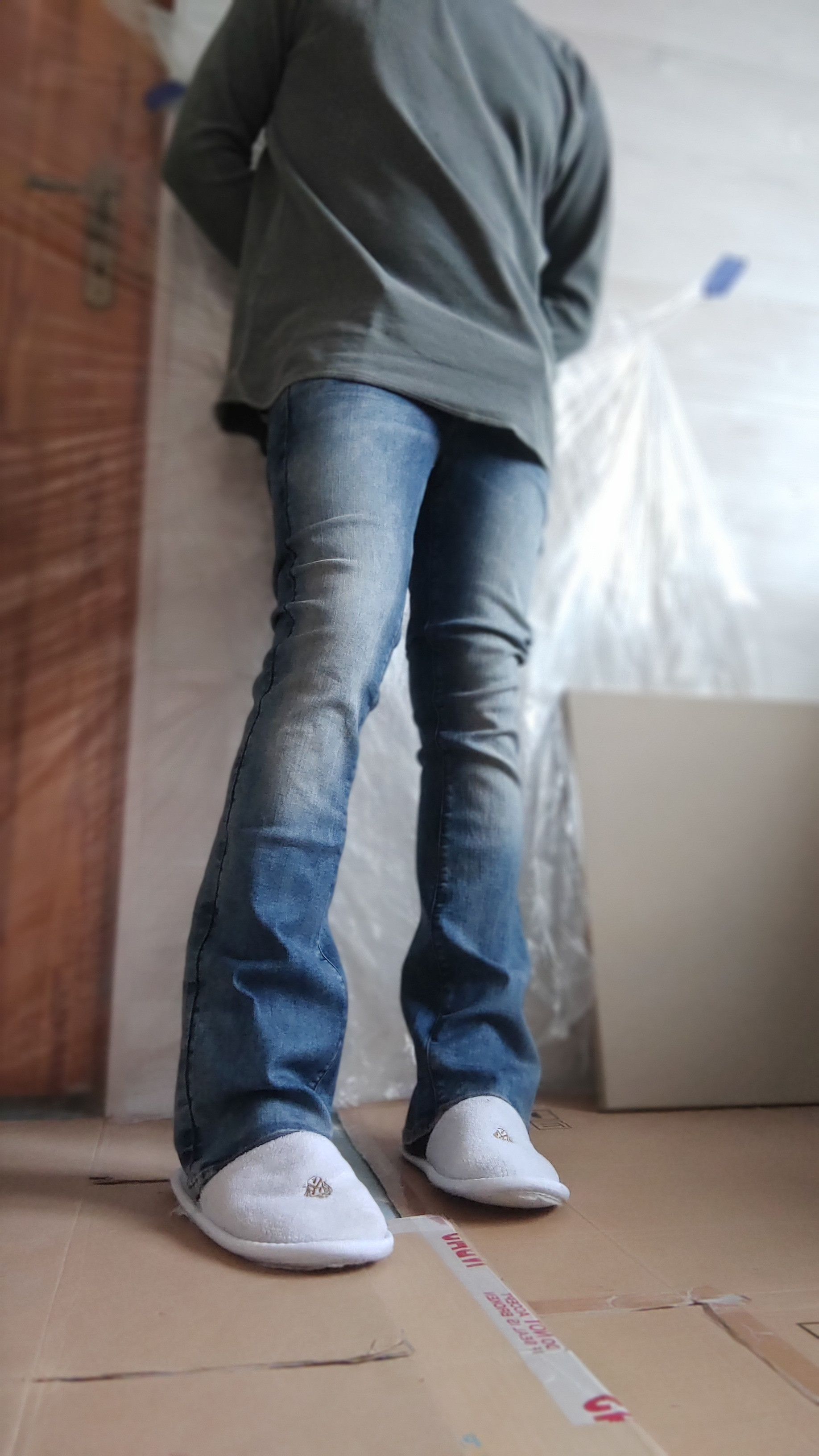 G-Star Flared Bootcut Skinny Stacked Pants Bell Bottom Denim 27 Size US 27 - 11 Thumbnail
