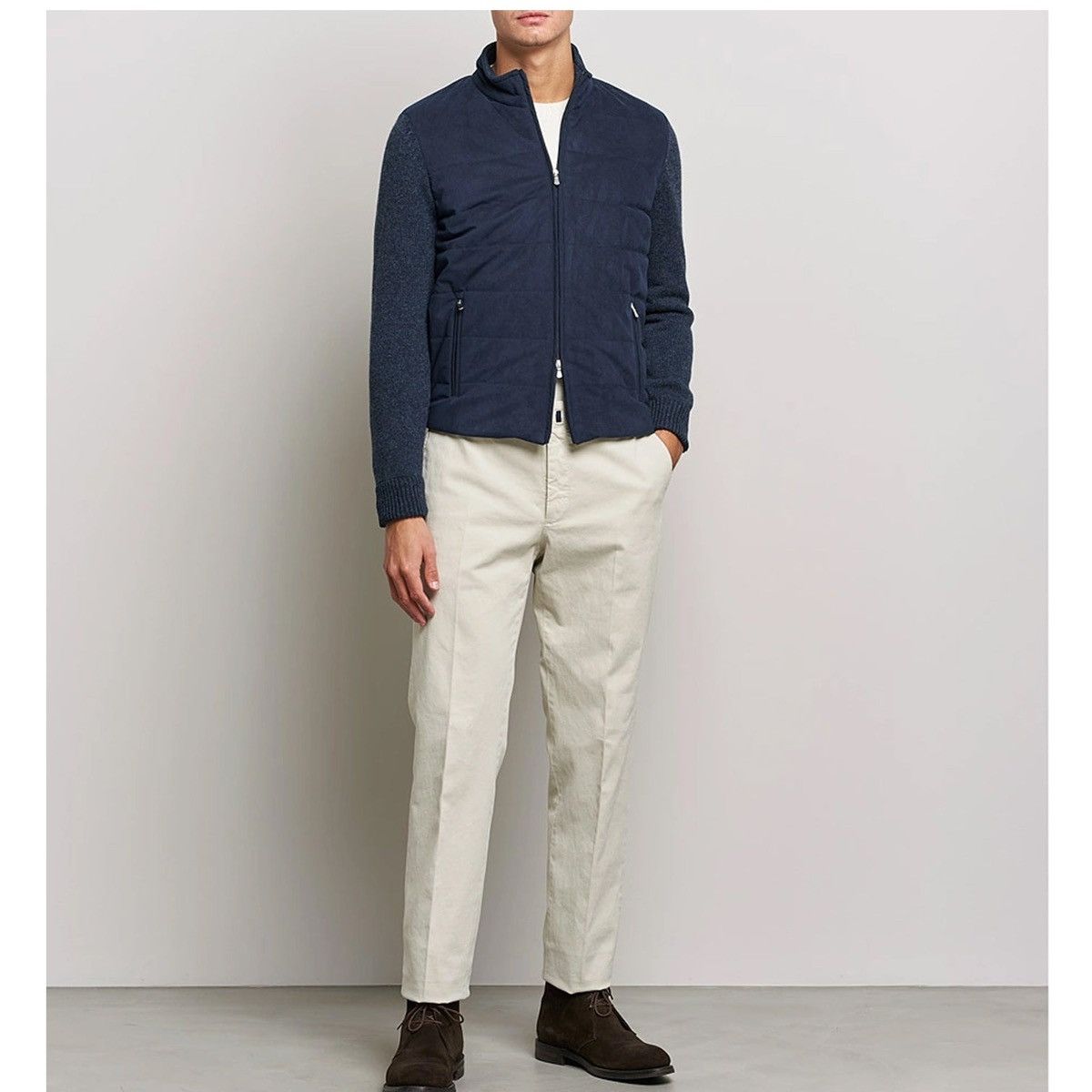 Gran Sasso Gran Sasso Wool Cardigan Size US M / EU 48-50 / 2 - 2 Thumbnail