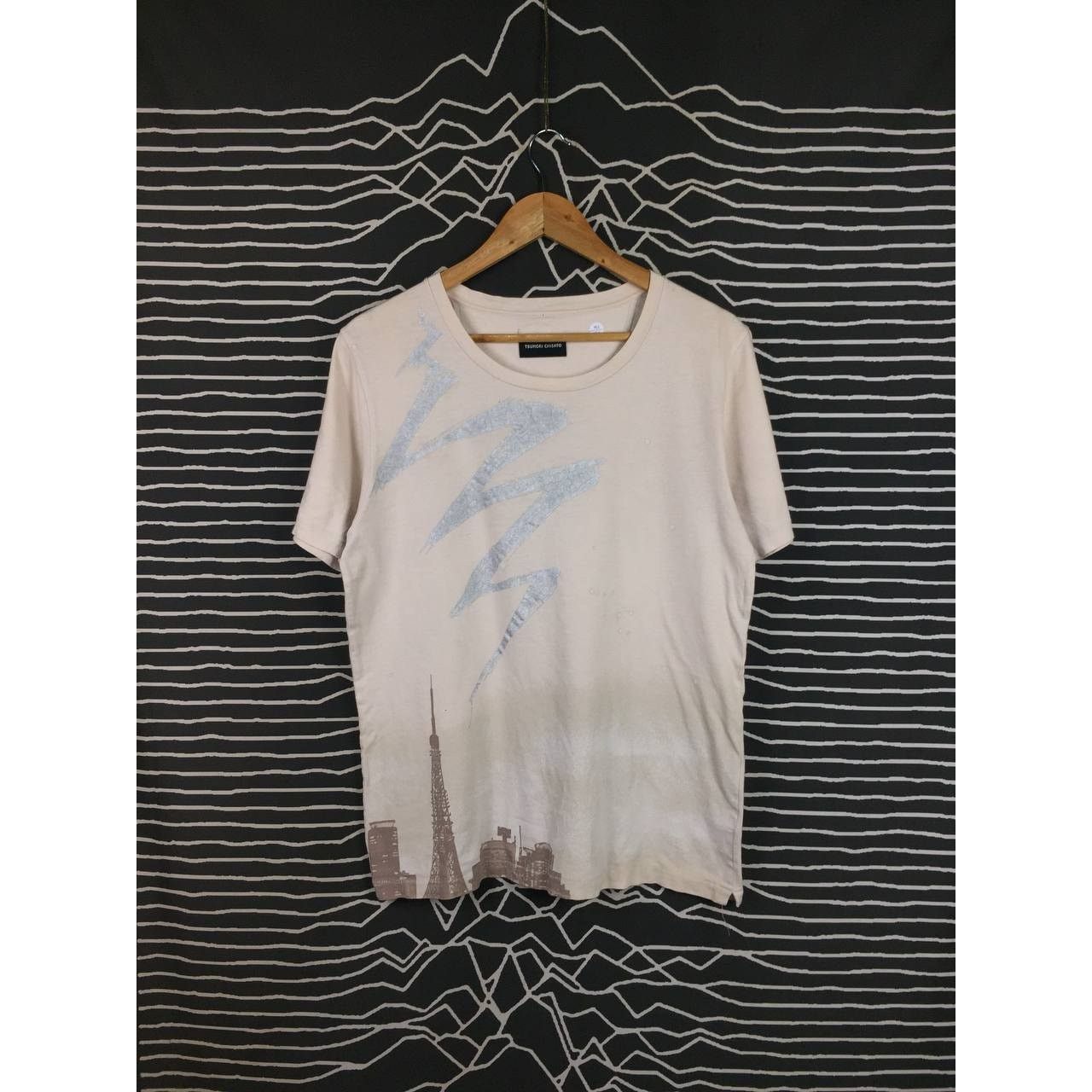 Issey Miyake Tsumori Chisato Avant Garde Lightning Bolt City Vibe Tee Size US M / EU 48-50 / 2 - 2 Thumbnail