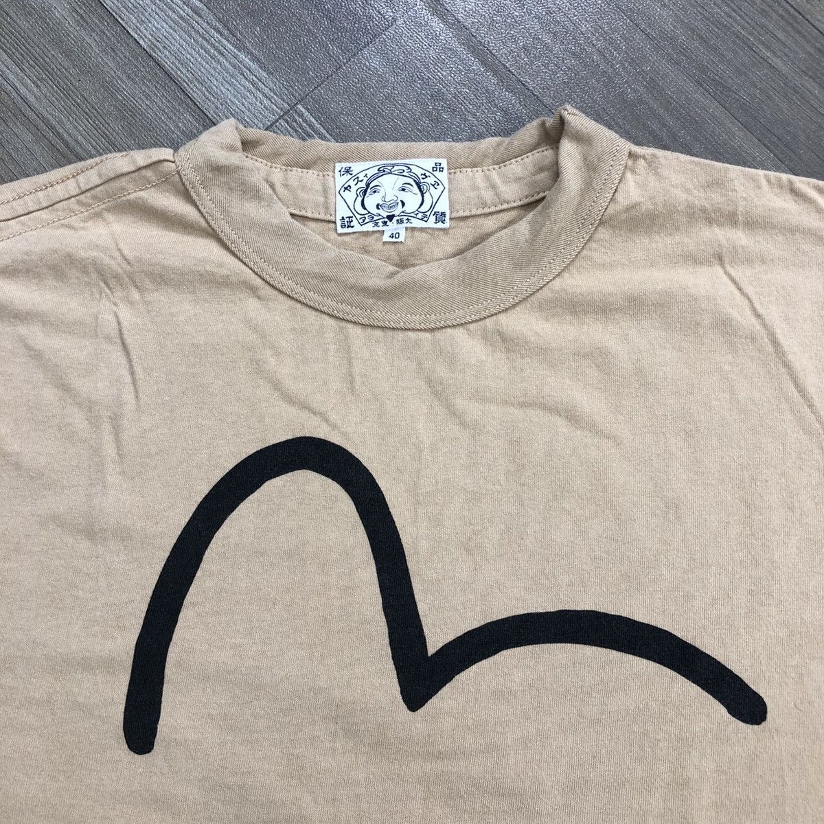 Evisu × Japanese Brand × Vintage Vintage Evisu Iconic Big Logo Tee Size US M / EU 48-50 / 2 - 3 Thumbnail