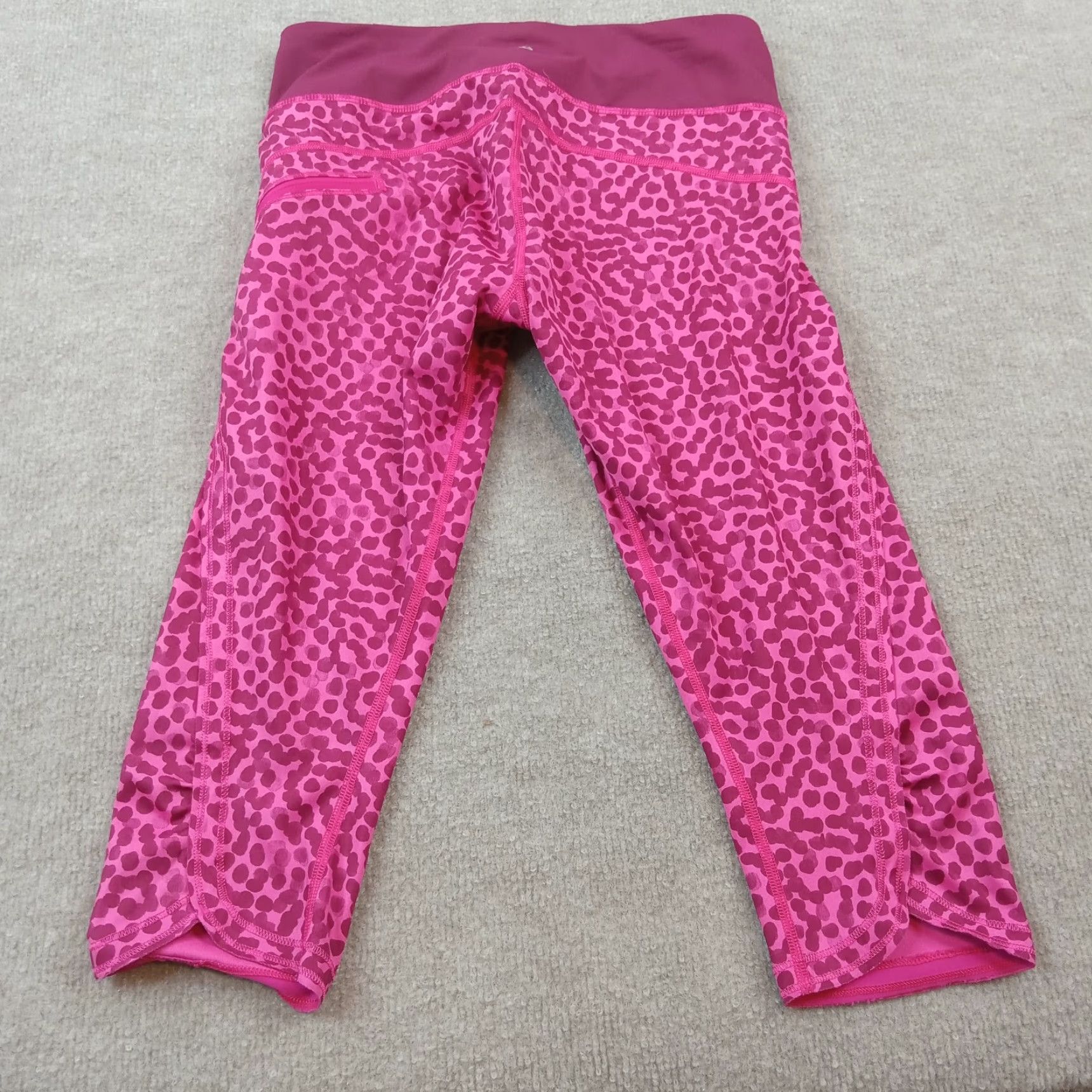 Lululemon Lululemon Women's Leggings Size 6 Extra Large XL Pink Cropped Comfort Stretch Yoga Size 28" / US 6 / IT 42 - 7 Thumbnail