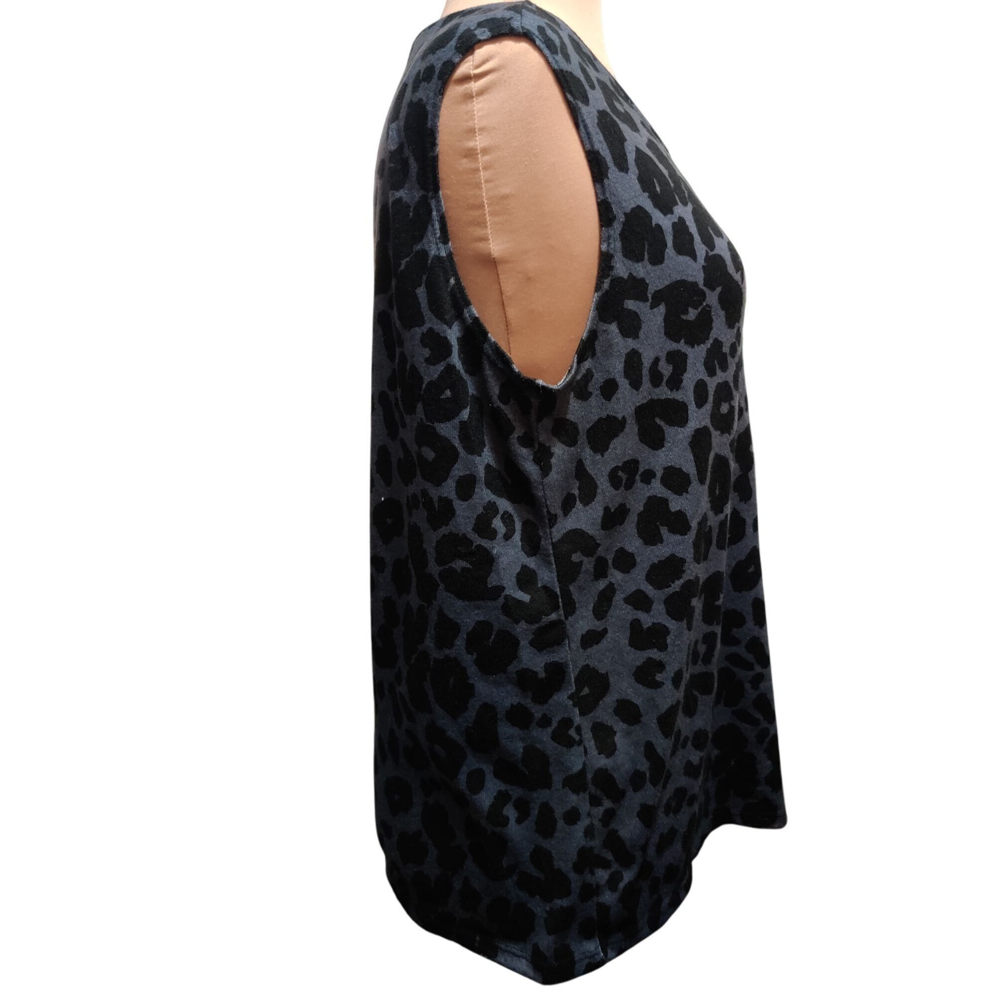 Other Mint Play Pink XL Black Gray Animal Print Sleeveless Tank To Size XL / US 12-14 / IT 48-50 - 3 Thumbnail