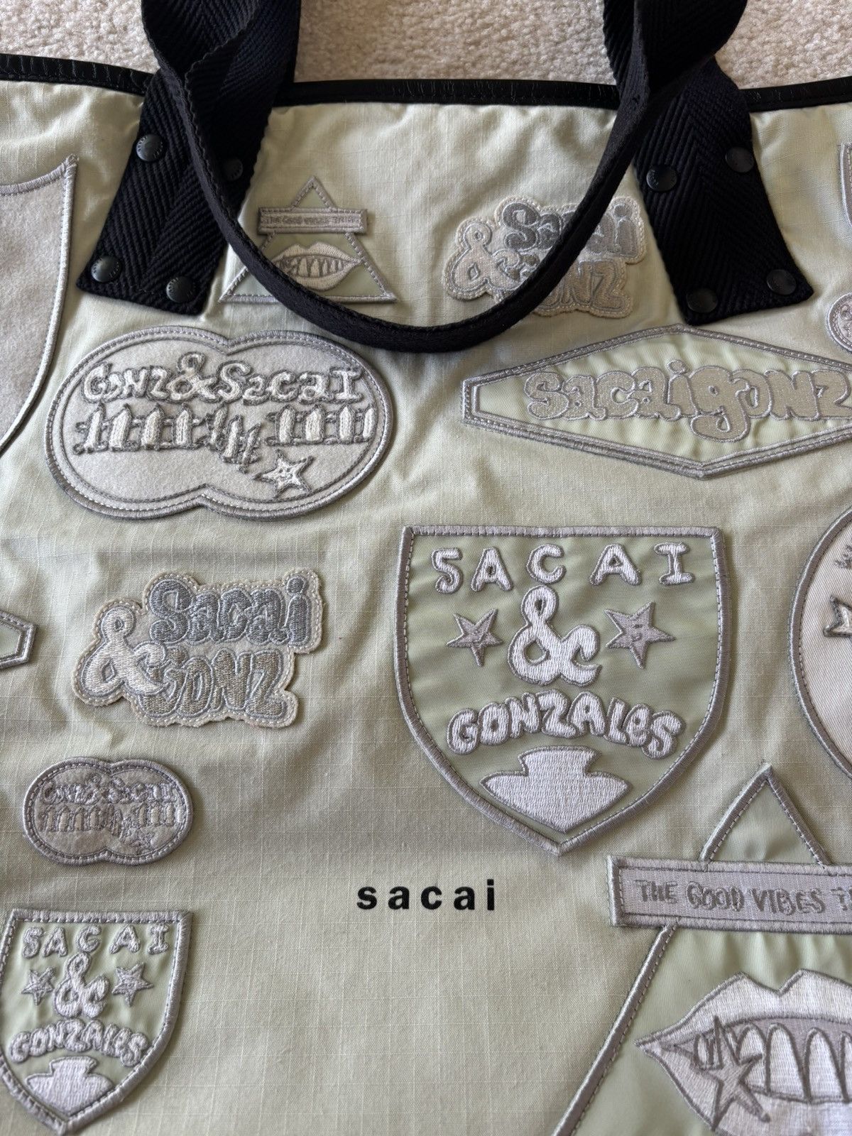 Sacai Sacai Tote (Large Size) Size ONE SIZE - 5 Thumbnail
