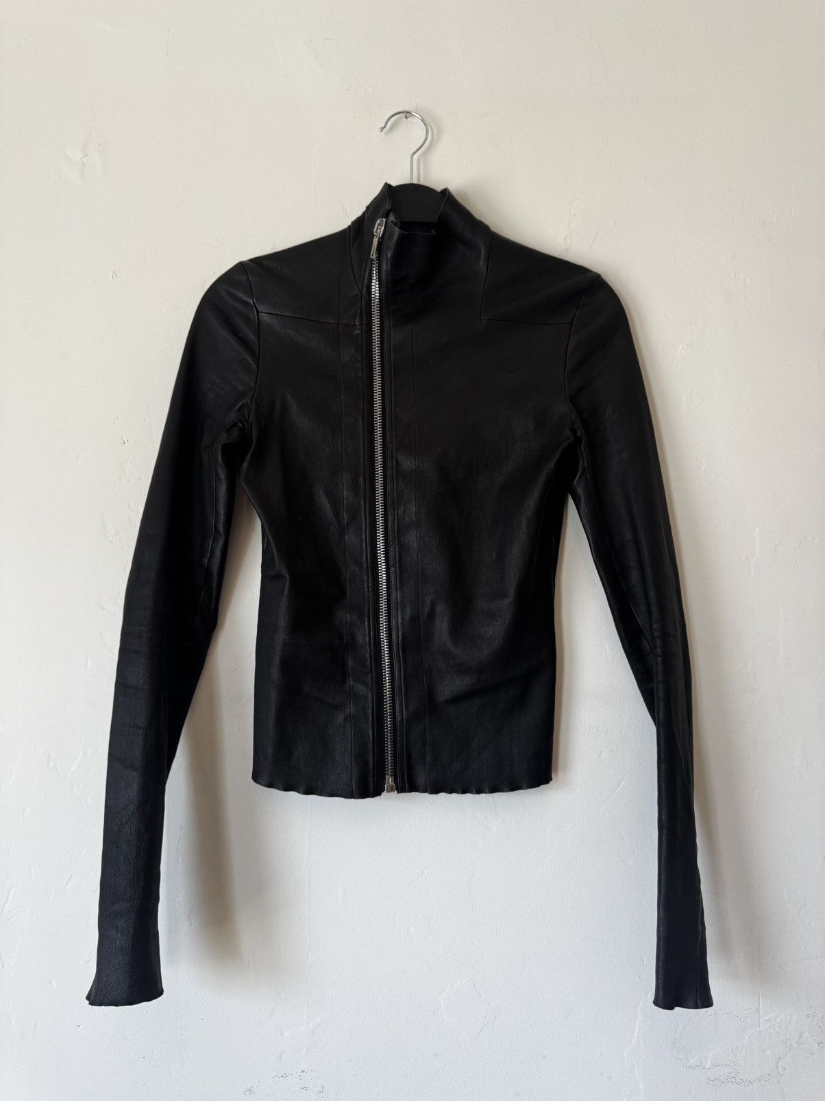 Rick Owens Rick Owens Temple Leather Jacket Size S / US 4 / IT 40 - 1 Thumbnail