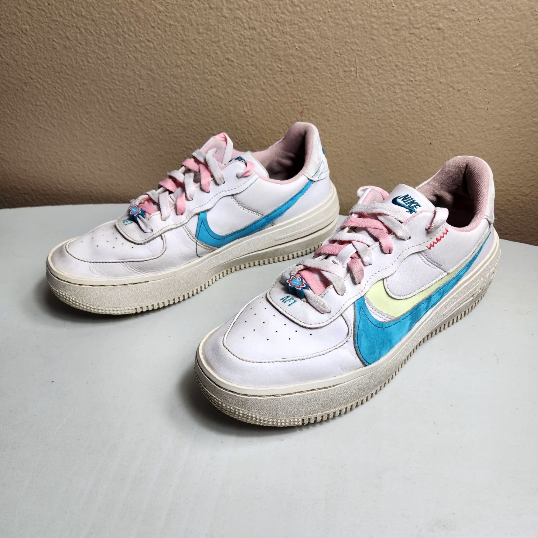 Nike Nike Air Force 1 Sneaker Womens 11 DZ5197-100 White Pastel Size US 11 / IT 41 - 5 Thumbnail