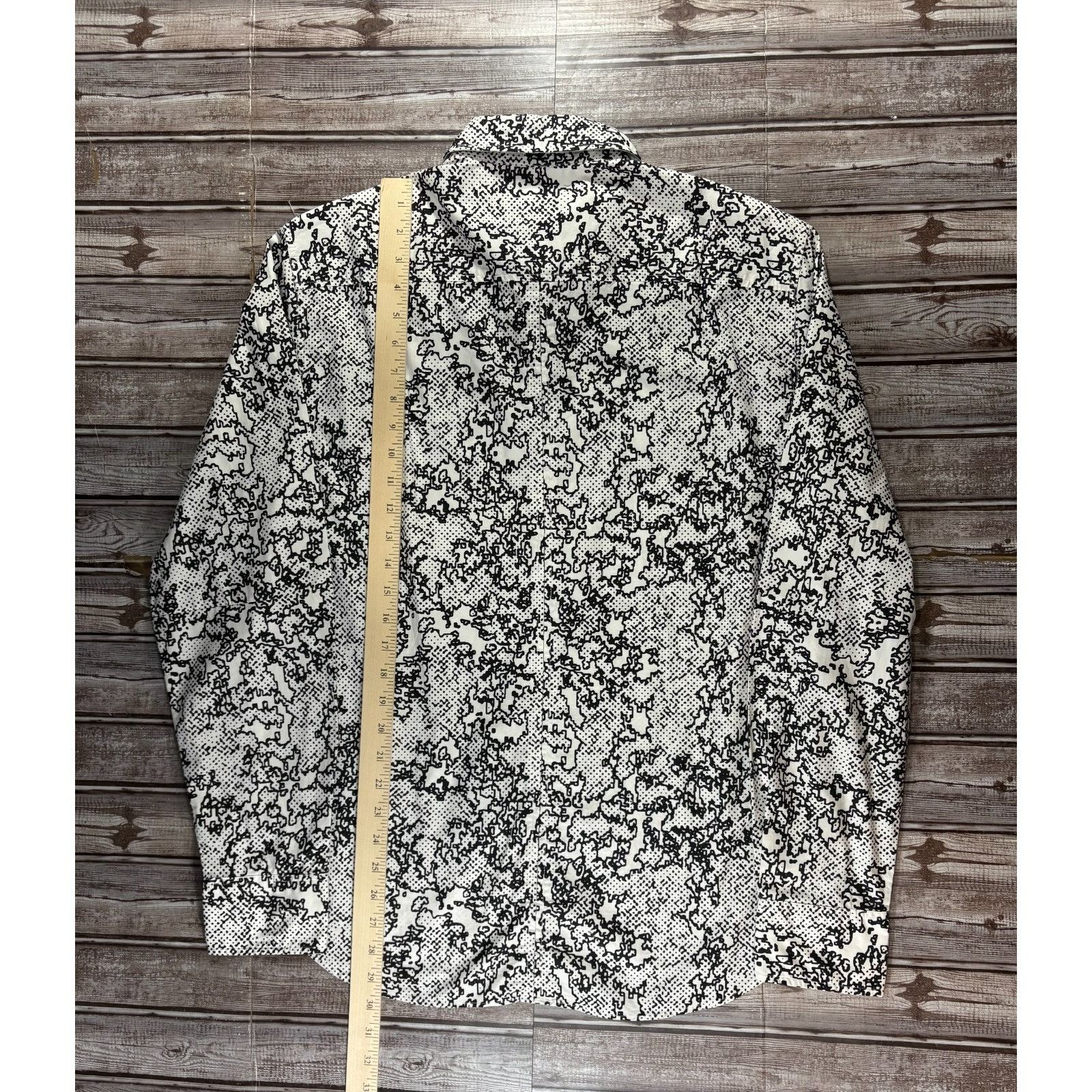 Rag & Bone Rag & Bone Graphic print tailored workwear shirt size XL col Size US XL / EU 56 / 4 - 7 Thumbnail