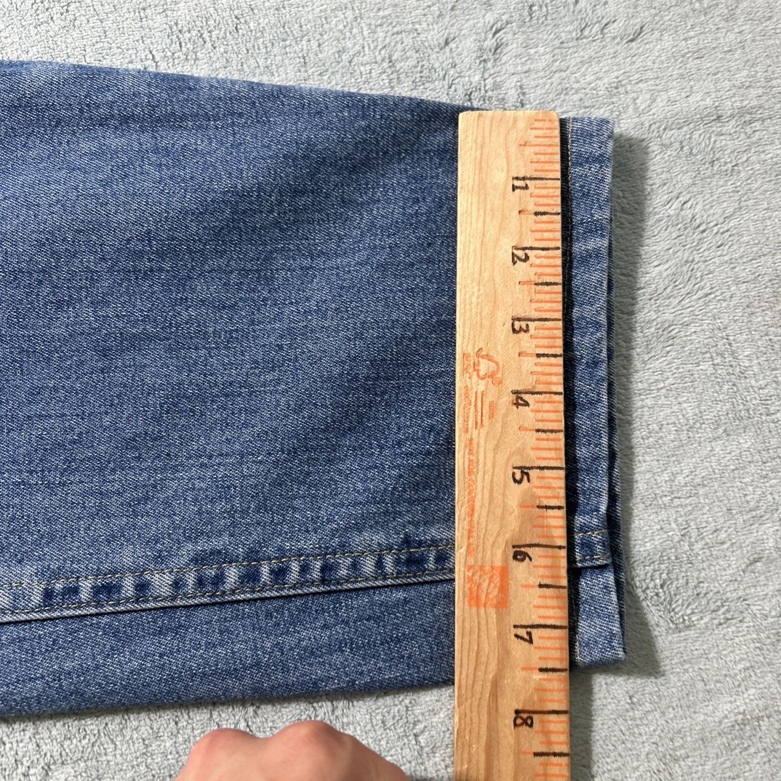 L.L. Bean LL Bean Relaxed Straight Jeans Women 16 34x27 Hamilton Loose Size 38" / US 16 / IT 52 - 16 Thumbnail
