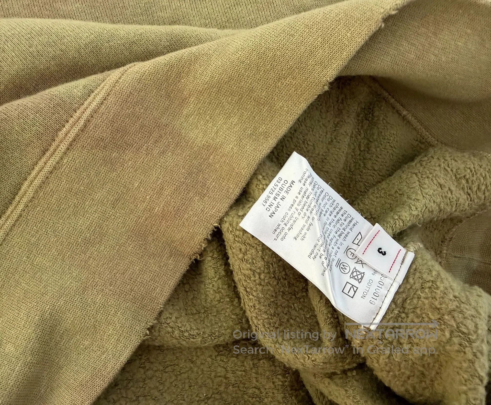 Visvim Visvim Jumbo Hoodie with Uneven Dye. Size US L / EU 52-54 / 3 - 3 Thumbnail