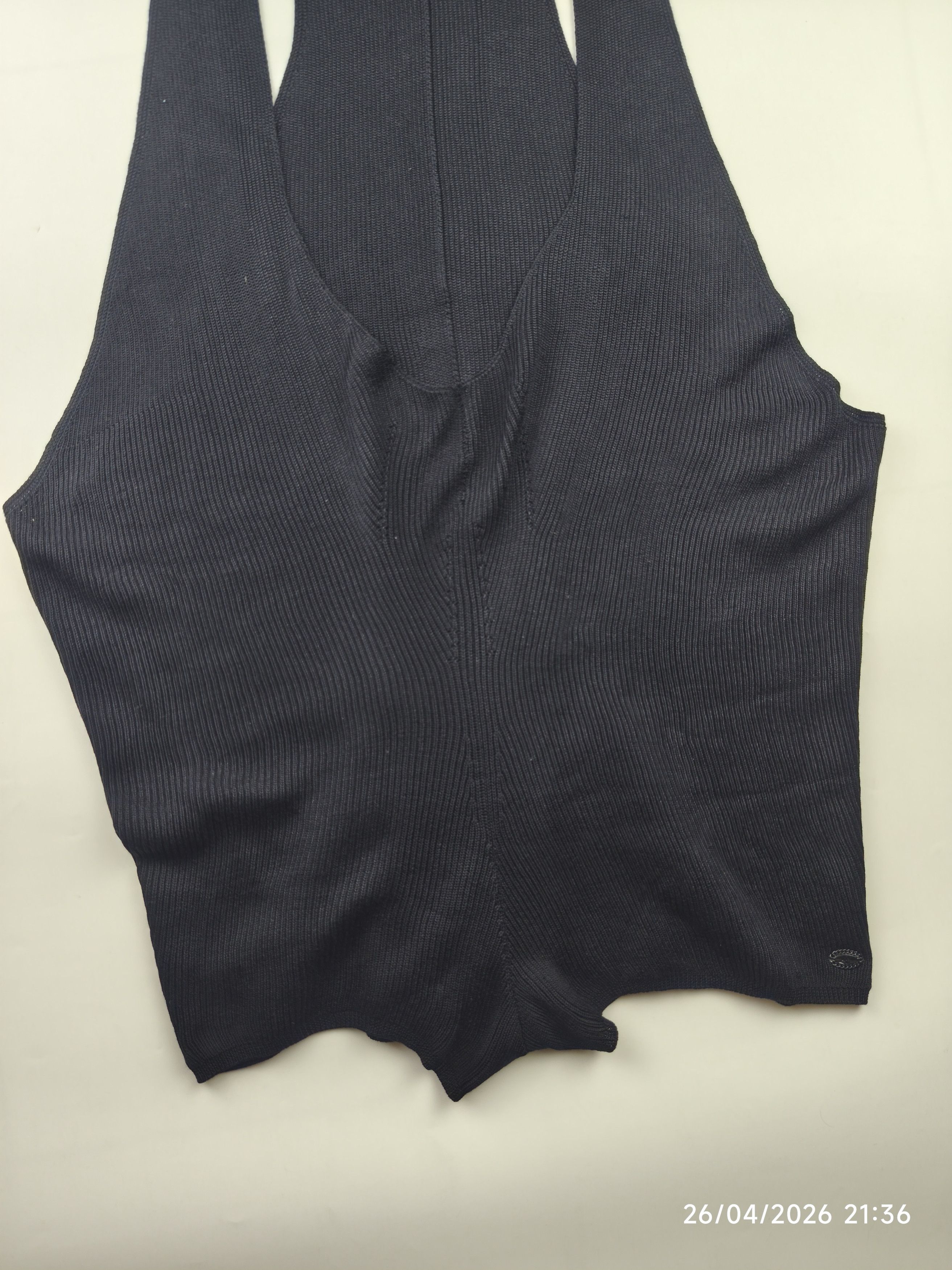 Chanel Chanel S/S 08' karl lagerfeld - knit silk jumpsuit Size XS / US 0-2 / IT 36-38 - 6 Thumbnail