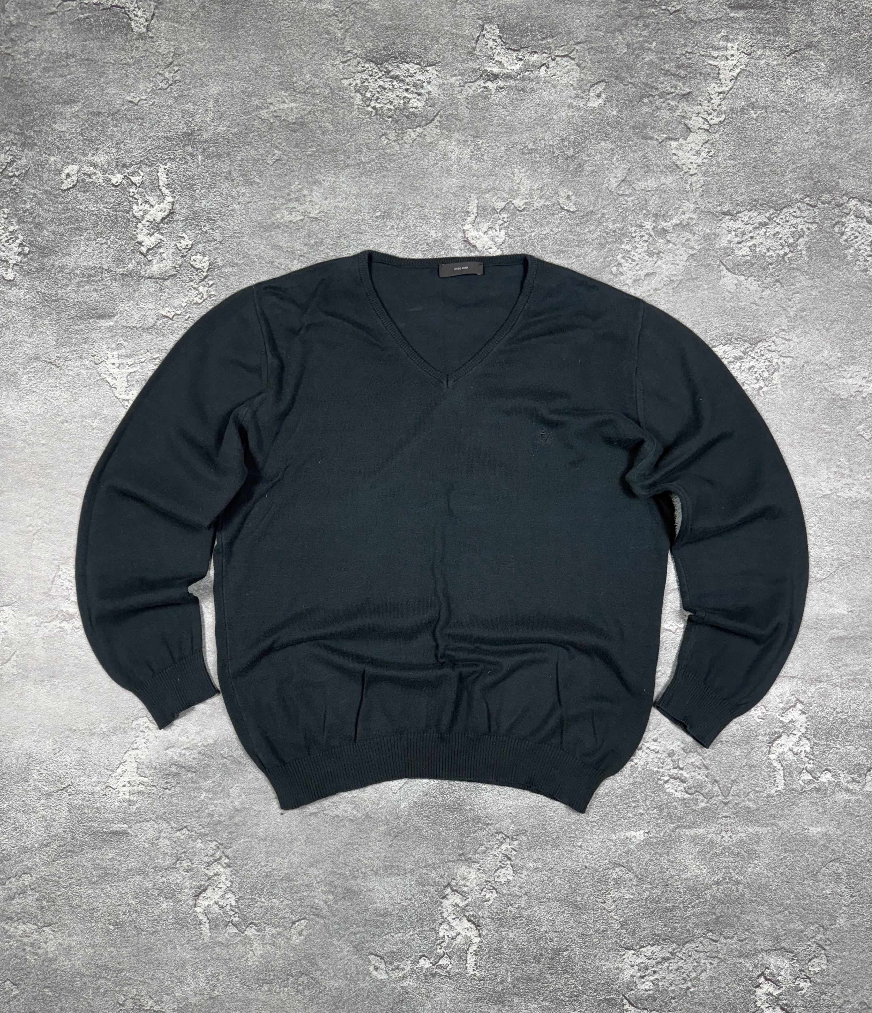 American Apparel Otto Kern Knitted V-Neck Sweater Size 50 School Classic Size US L / EU 52-54 / 3 - 1 Thumbnail