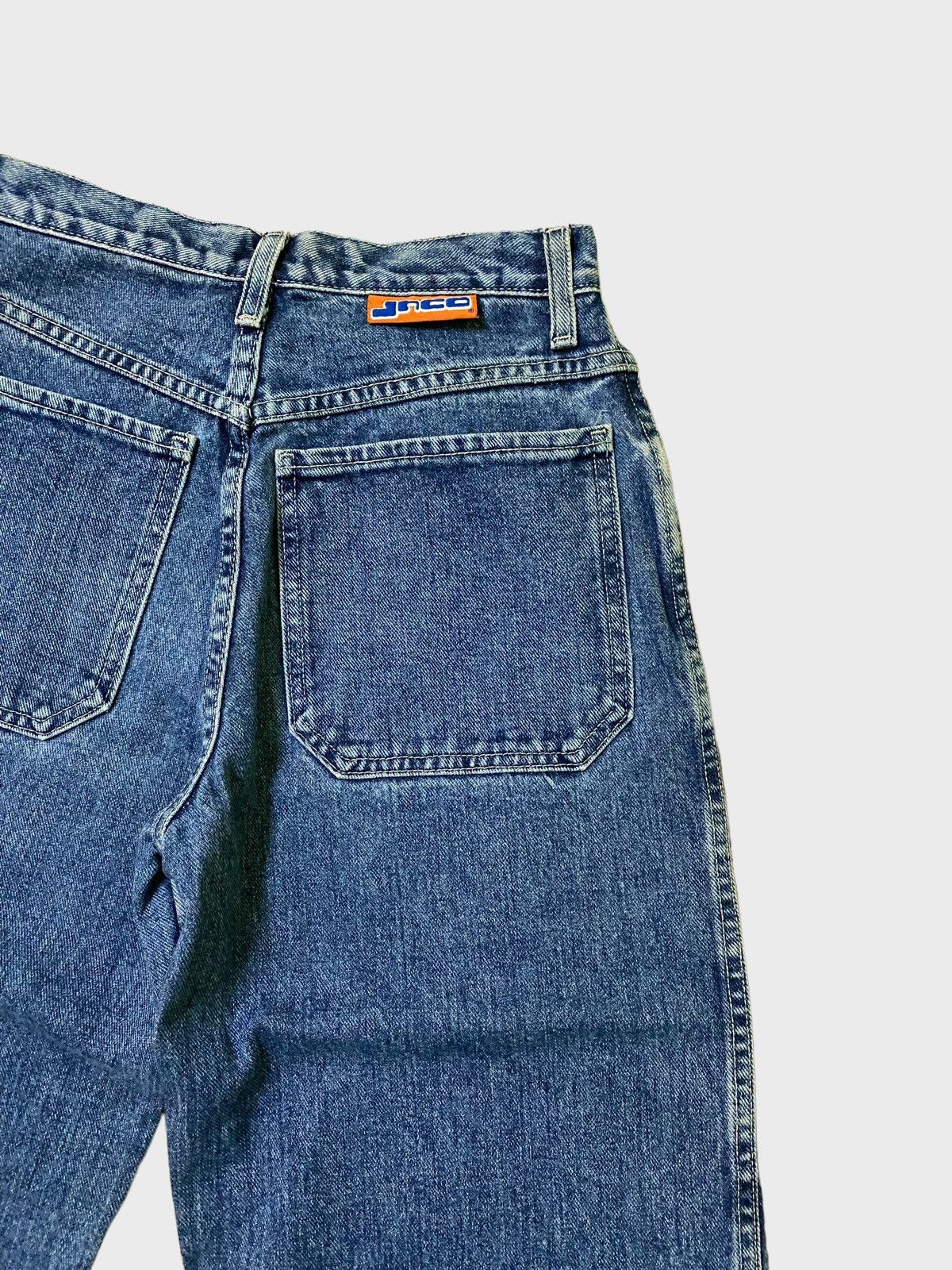 JNCO × Vintage Crazy Vintage Jnco 1031 Embroidered Girlie Stuff Baggy Denim Size US 26 / EU 42 - 11 Thumbnail
