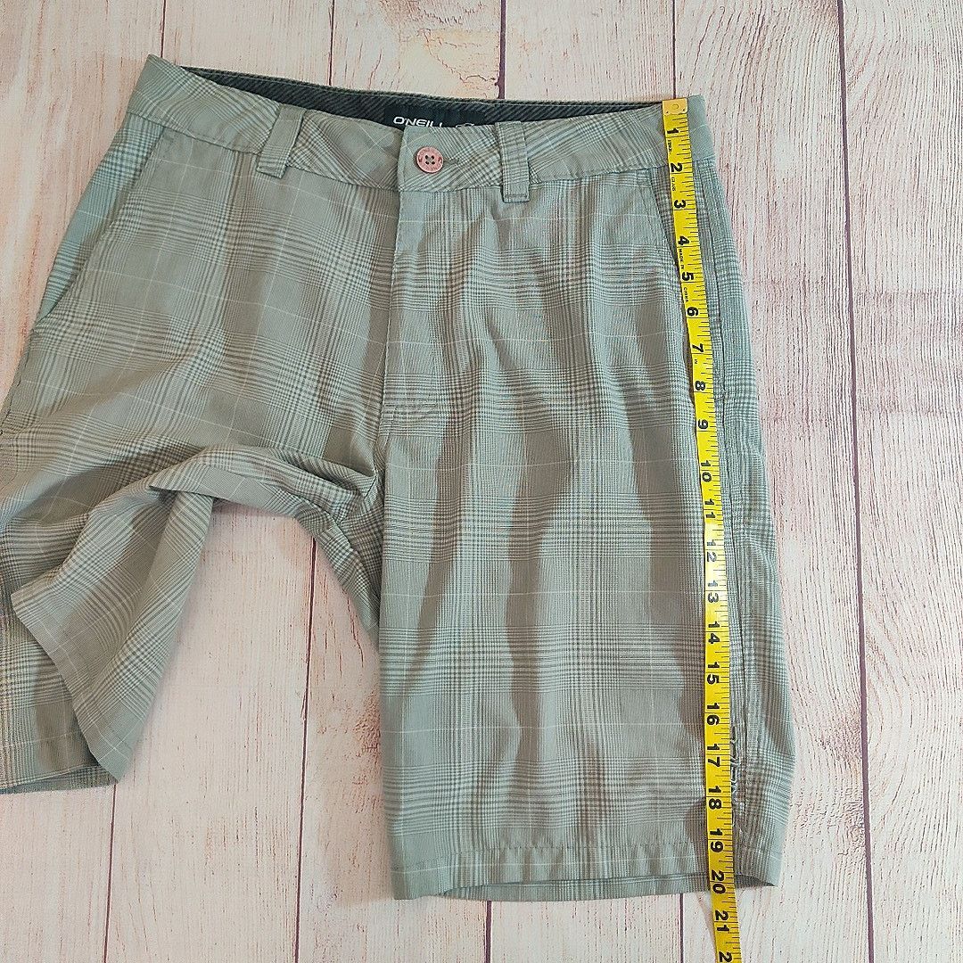 O'Neill O'Neill plaid flat front chino shorts sz 30 Size US 30 / EU 46 - 5 Thumbnail