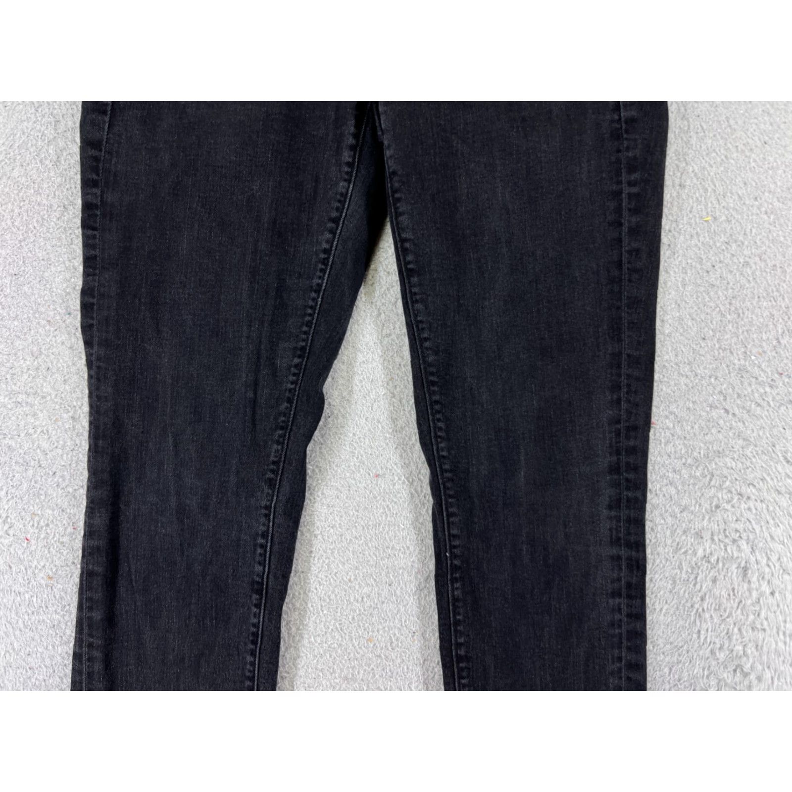 Ann Taylor Ann Taylor Jeans Womens 4 Black Denim Skinny Cotton 29x30 Loft Modern Bend Size 27" / US 4 / IT 40 - 3 Thumbnail