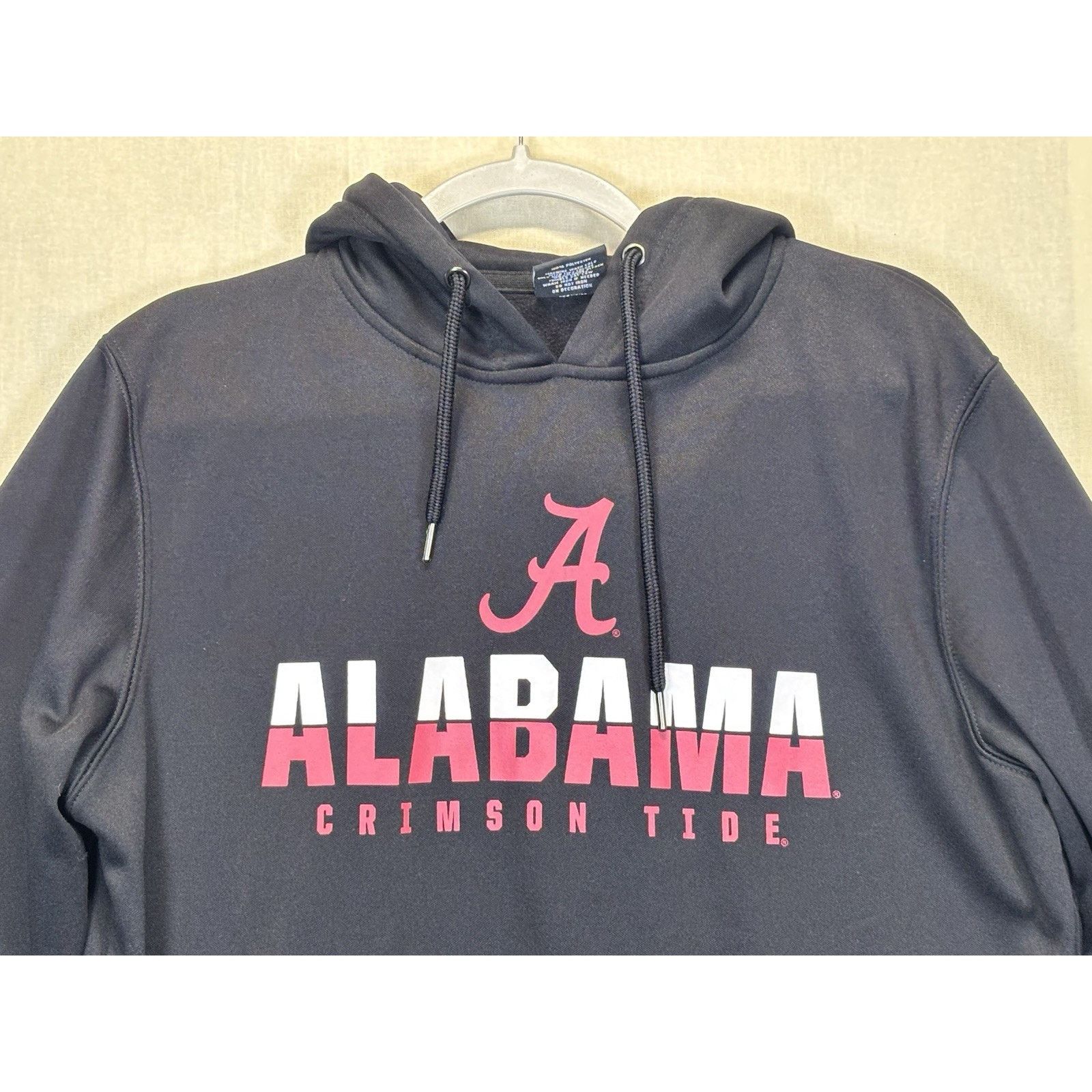 Colosseum Athletics Alabama Crimson Tide Colosseum Lantern Hoodie Black Medium Size US M / EU 48-50 / 2 - 2 Thumbnail