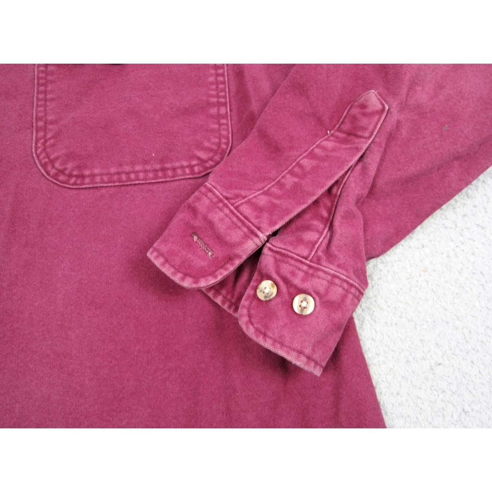 Vintage VINTAGE Five Brothers Shirt Mens XL Tall Red Flannel 80s USA Size US XL / EU 56 / 4 - 3 Thumbnail