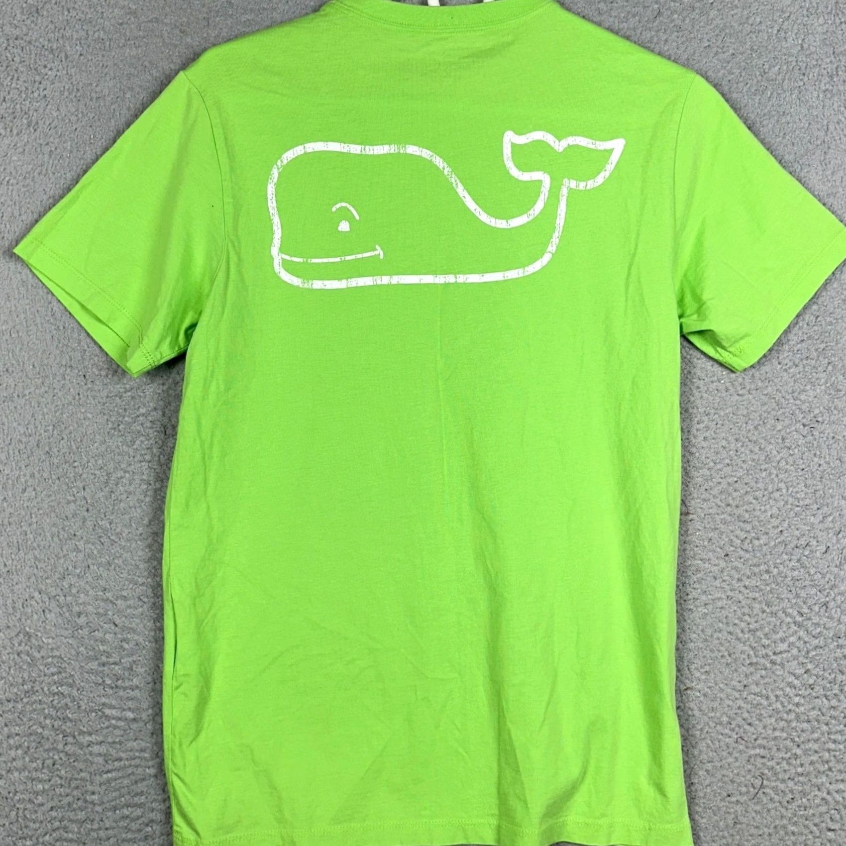 Vineyard Vines Vineyard Vines Whale Graphic Tee Shirt Mens XS Lime Green Pocket Short Sleeve Size US XS / EU 42 / 0 - 3 Thumbnail