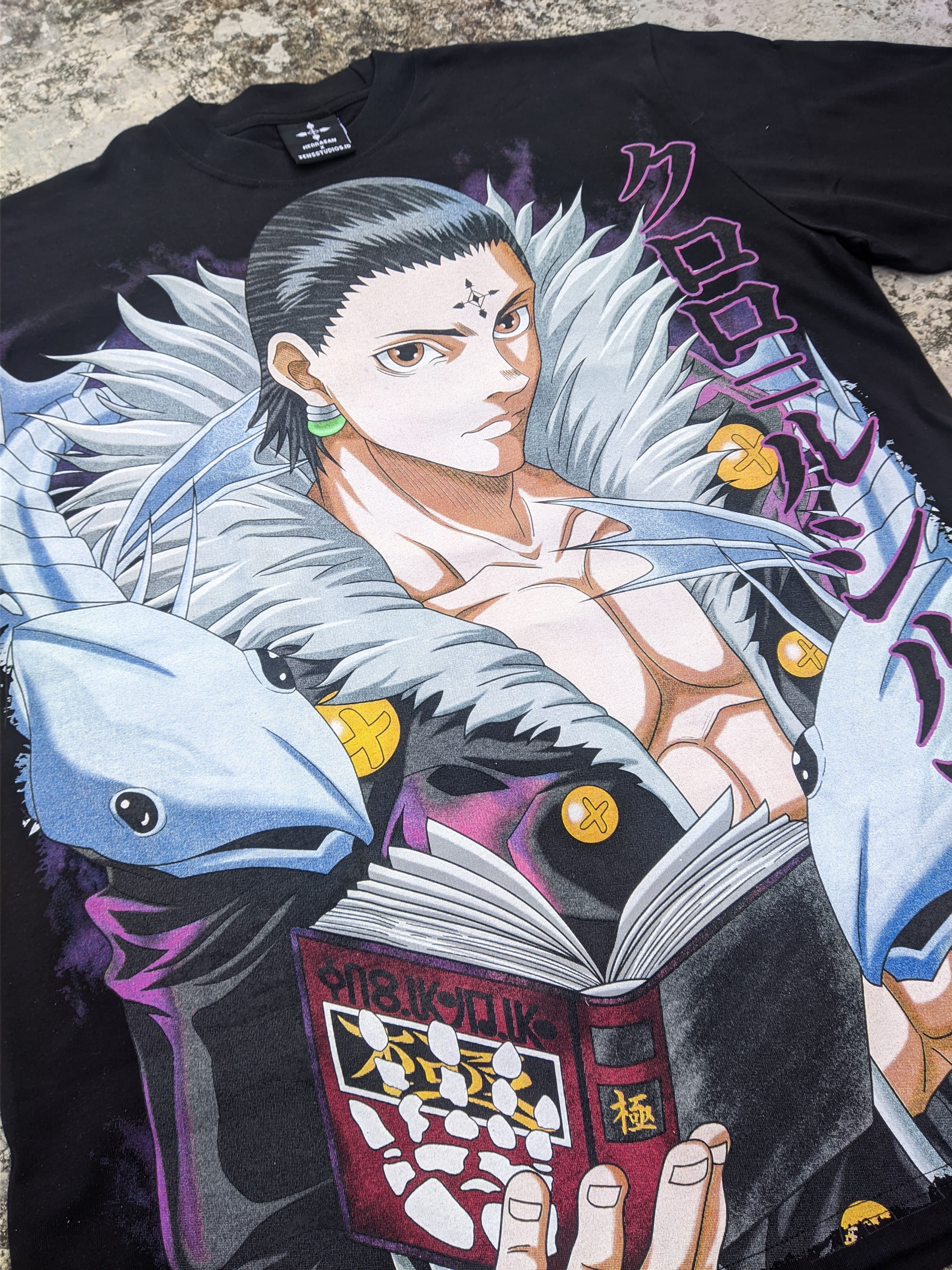 Ripple Junction Hunter X Hunter Anime Chrollo Limited manga T shirt Size L / US 10 / IT 46 - 8 Thumbnail