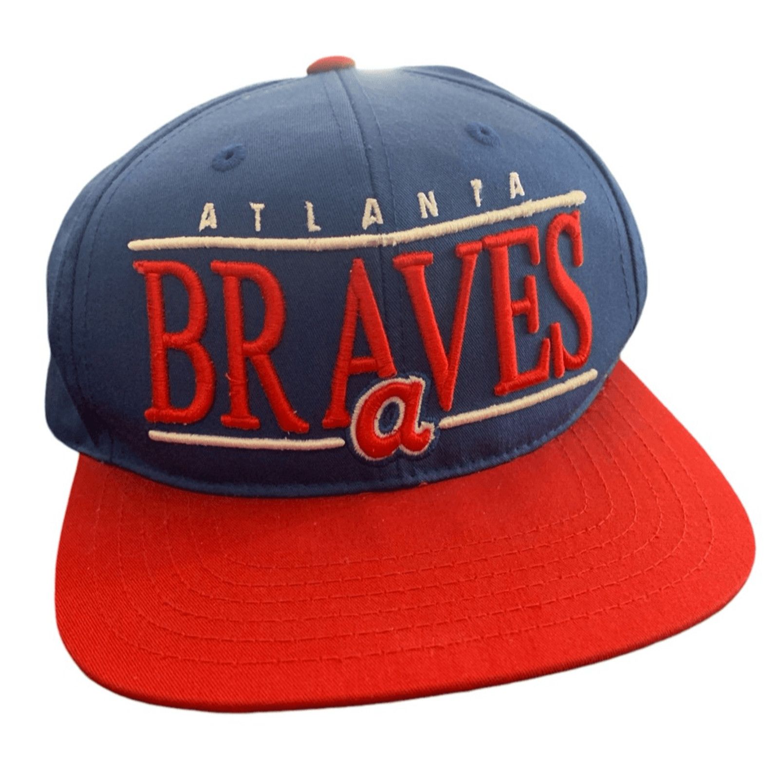 American Needle Atlanta Braves MLB Hat Adult Snapback American Needle Size ONE SIZE - 7 Thumbnail