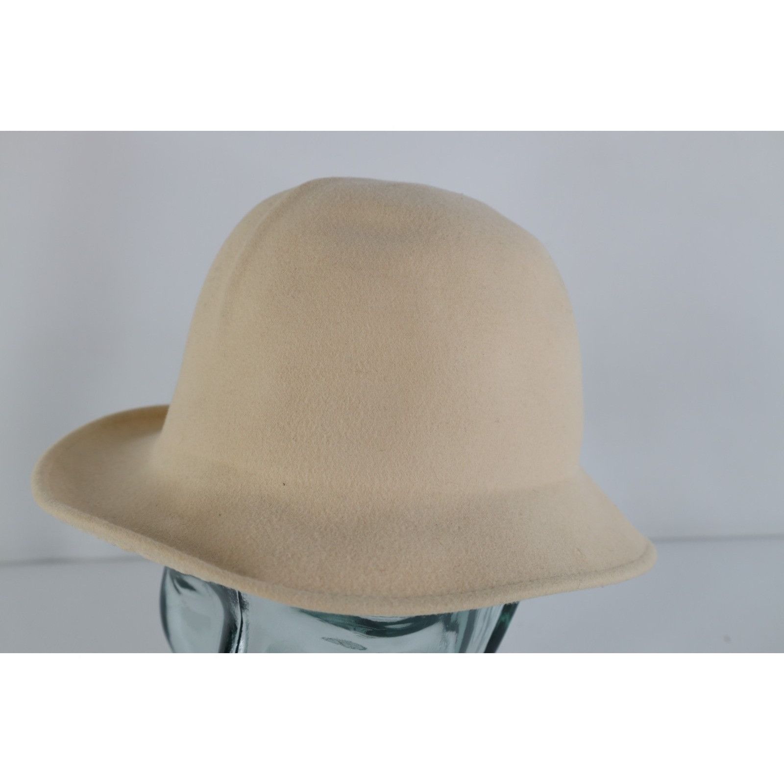 Vintage Vintage 60s Madcaps Blank Floppy Wide Brim Wool Felt Hat Cap Size ONE SIZE - 1 Thumbnail