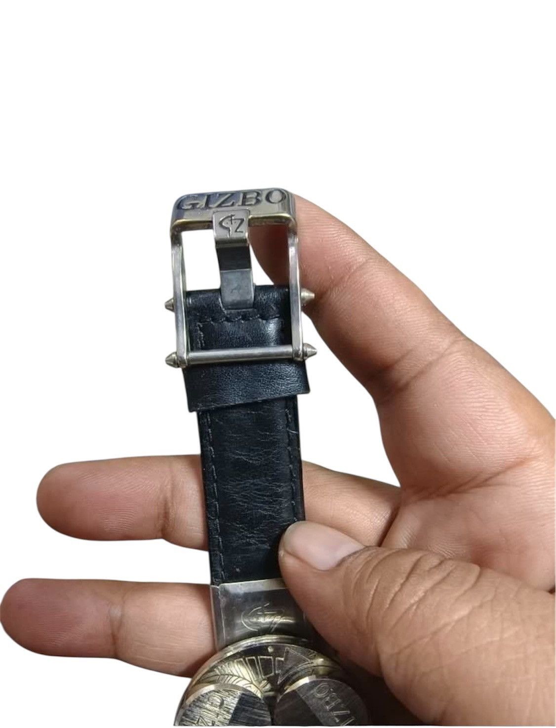 Japanese Brand Gizbo Rotate avant garde punk style watch Size ONE SIZE - 5 Thumbnail