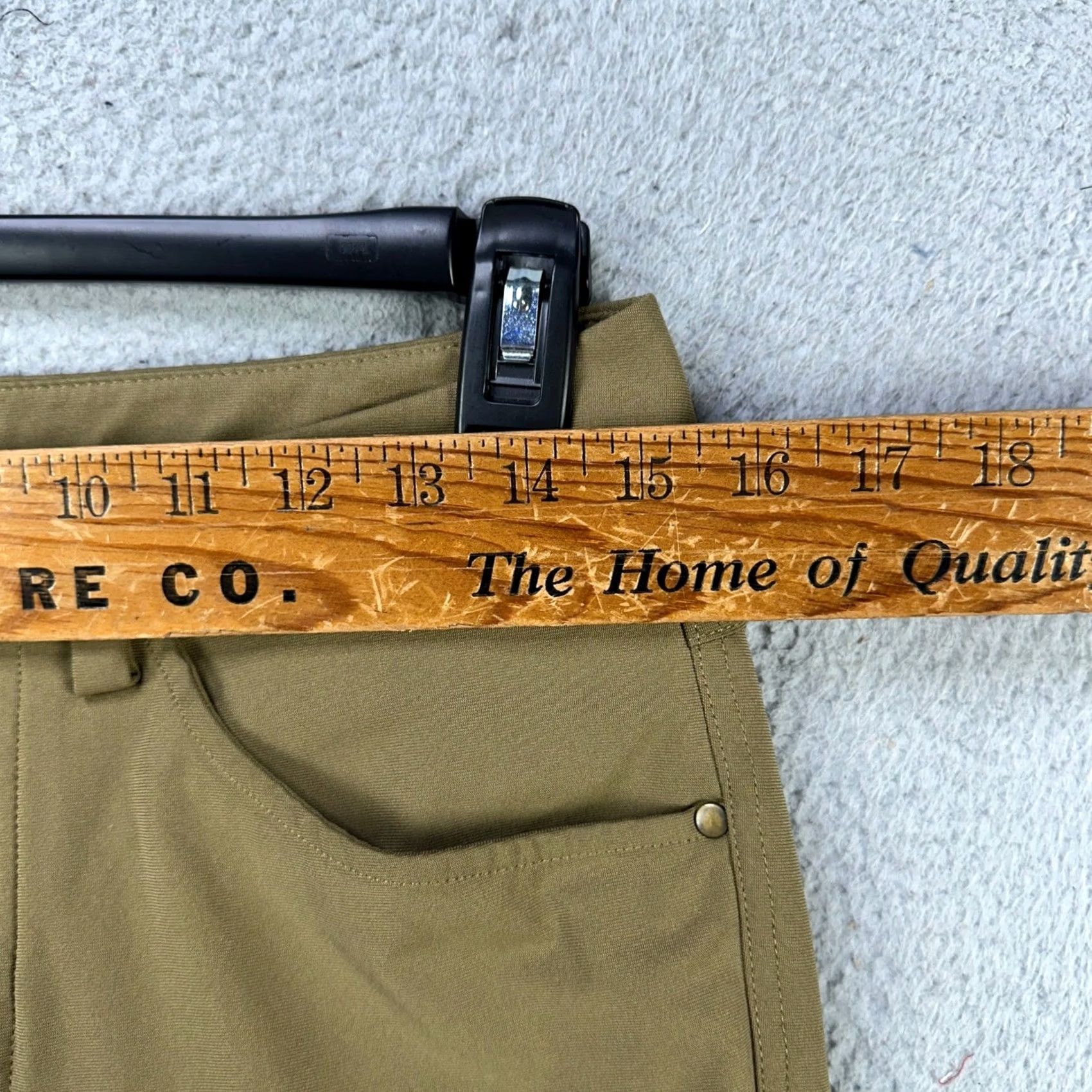 Lululemon Lululemon ABC Pants Golf Men 28 Brown Flat Front Straight 5 Pocket Athletic Logo Size US 28 / EU 44 - 6 Thumbnail
