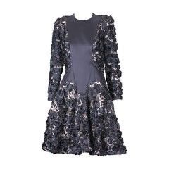 Geoffrey Beene GEOFFREY BEENE FLORAL LACE PANEL COCKTAIL DRESS Size 6 Size M / US 6-8 / IT 42-44 - 4 Thumbnail