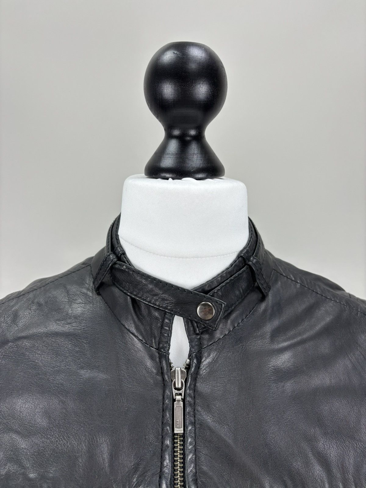 Genuine Leather × Leather Womens leather jacket Oakwood Size M Color Black Size M / US 6-8 / IT 42-44 - 4 Thumbnail