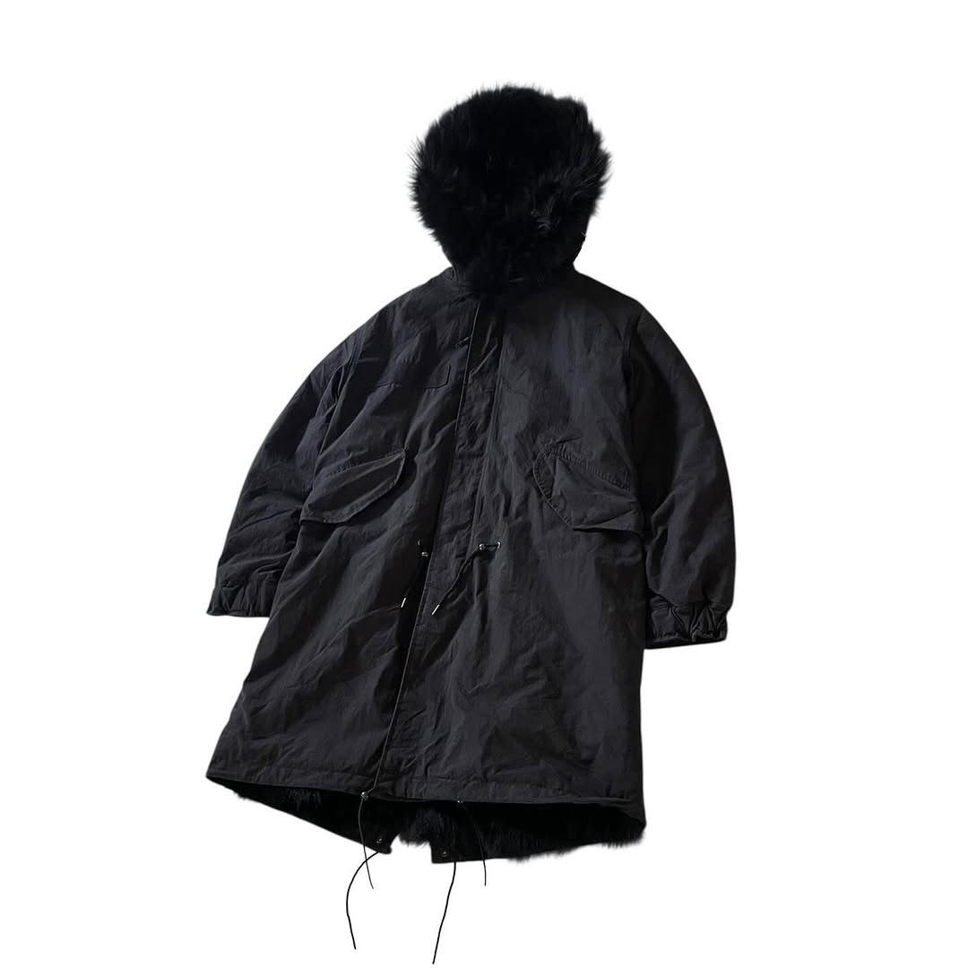 If Six Was Nine Mr&Mrs Fox Fur Raccoon Hood & Lining Parka Size US M / EU 48-50 / 2 - 4 Thumbnail