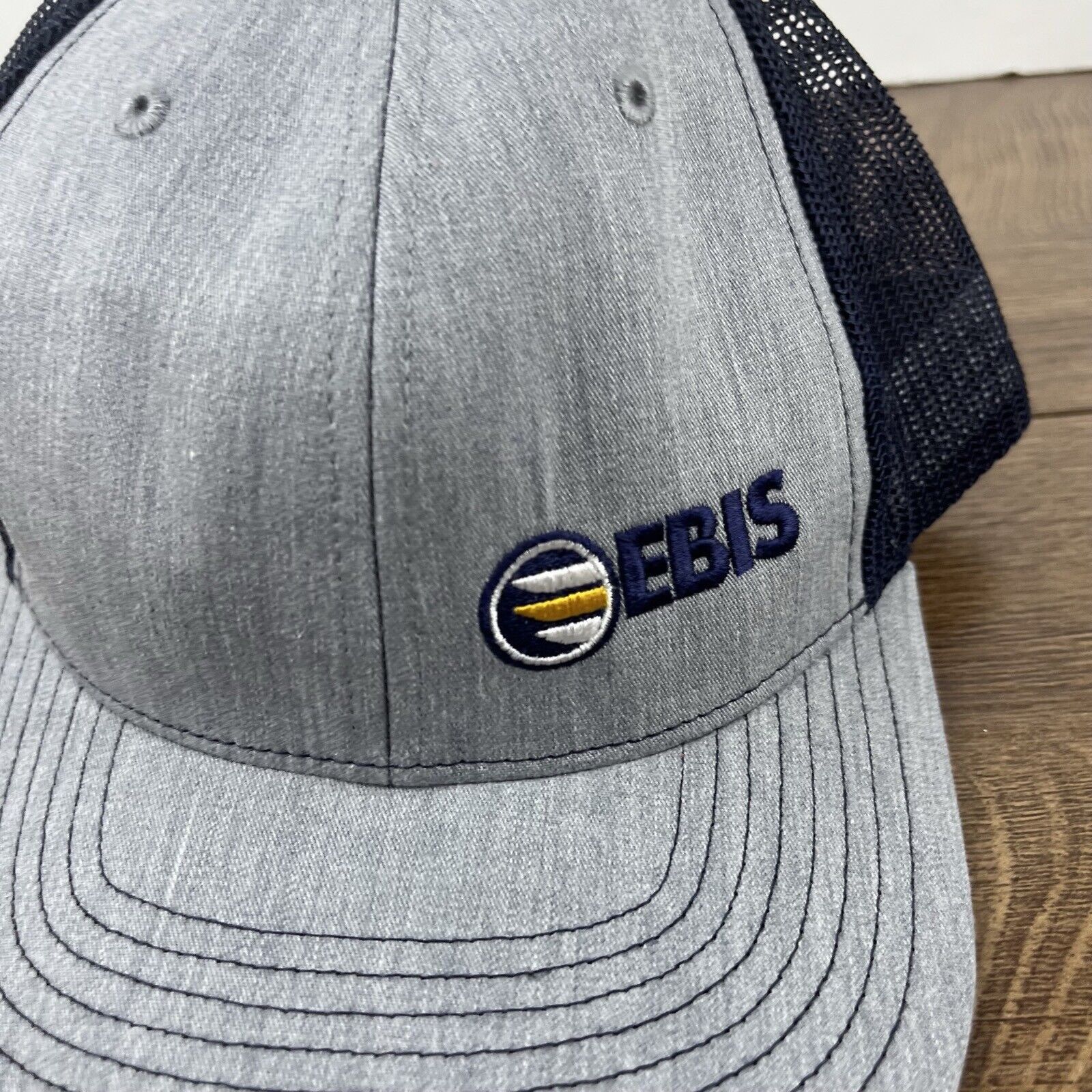 Other EBIS Hat Ebis Snapback Hat Gray Adjustable Hat Adult Fit Gra Size ONE SIZE - 7 Thumbnail
