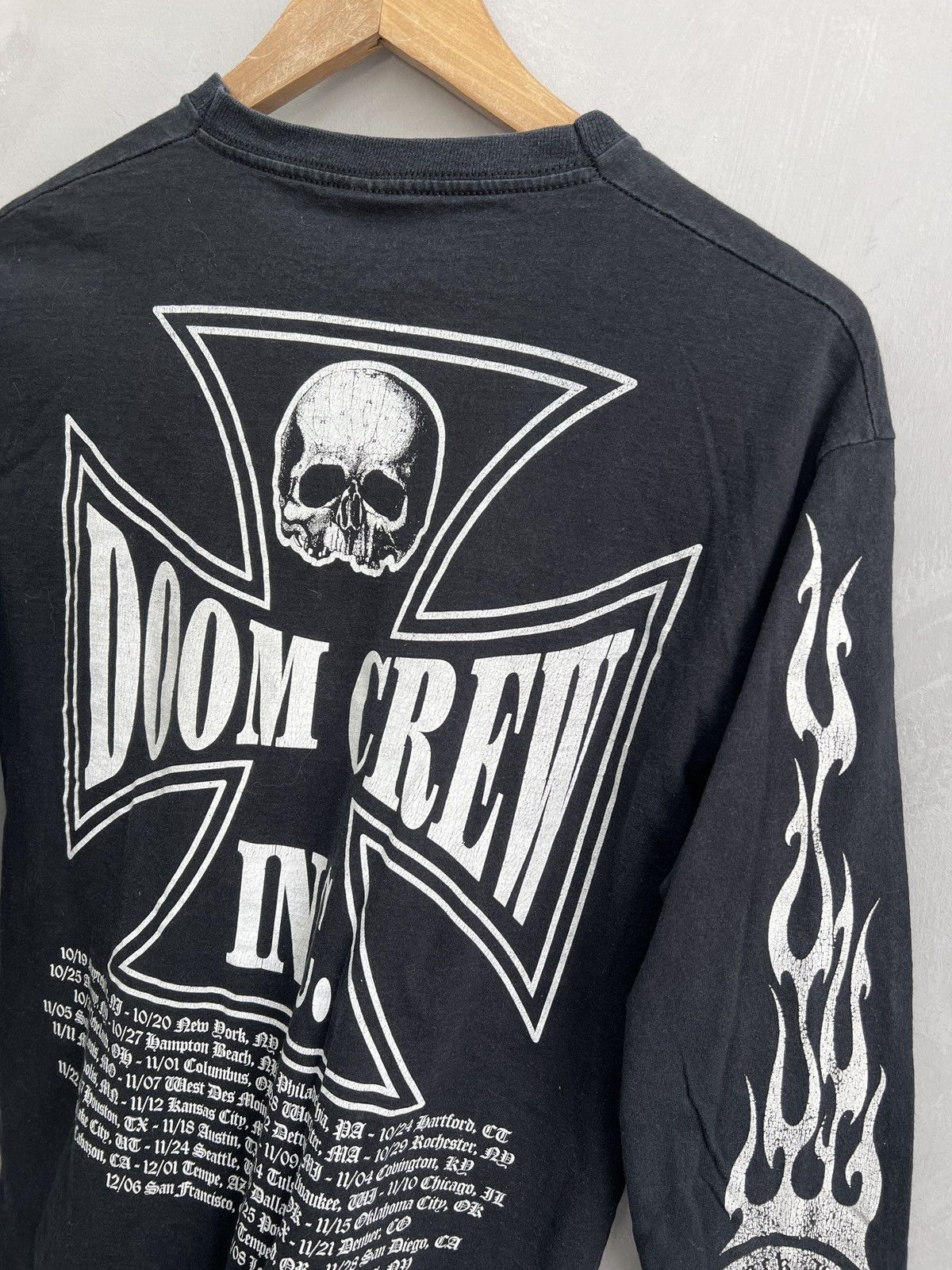 Vintage × West Coast Choppers Vintage BLACK LABEL SOCIETY Biker Choppers Long Sleeve Size US S / EU 44-46 / 1 - 10 Thumbnail