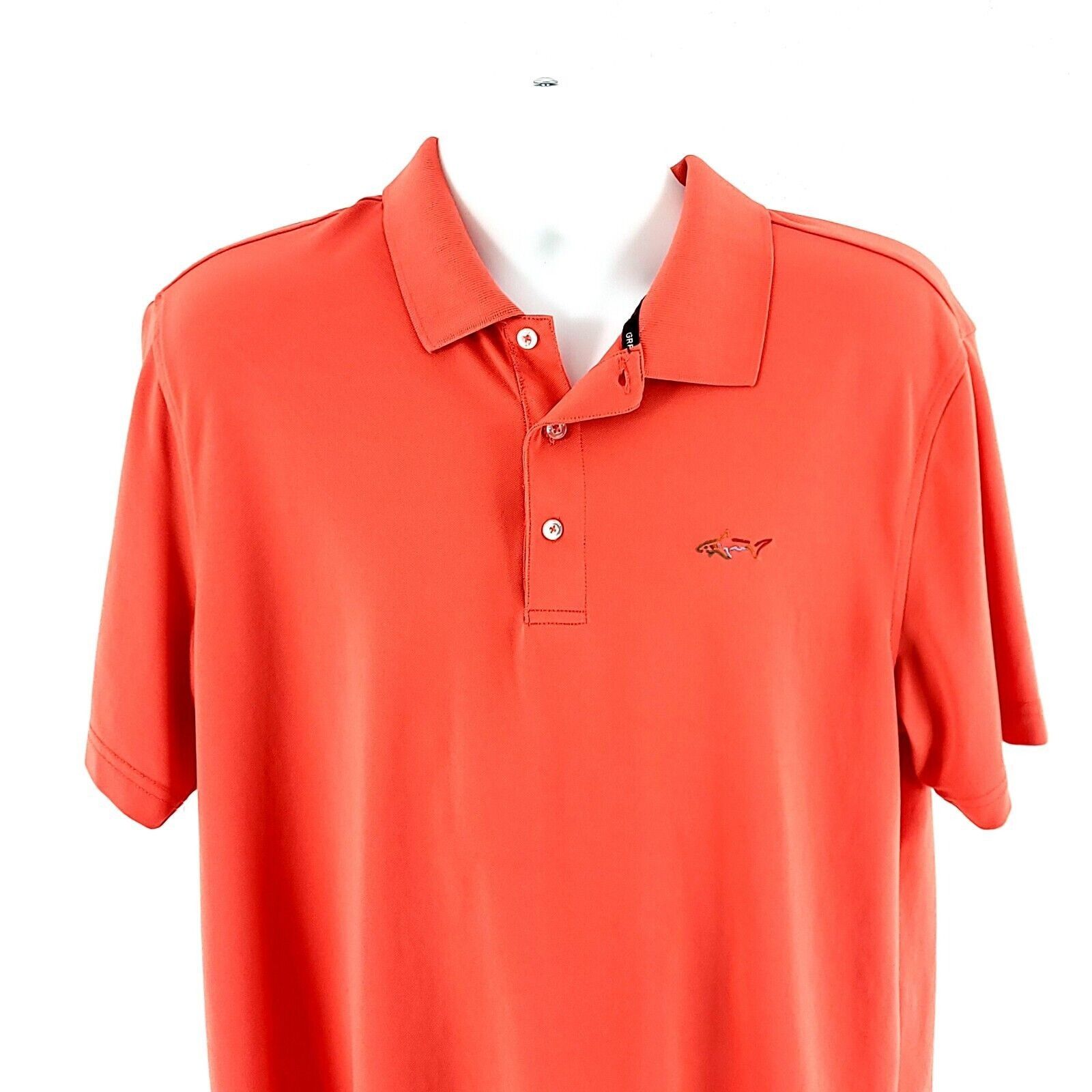 Greg Norman Greg Norman Tasso Elba Five Iron Play Dry Large Orange Colla Size US L / EU 52-54 / 3 - 1 Thumbnail