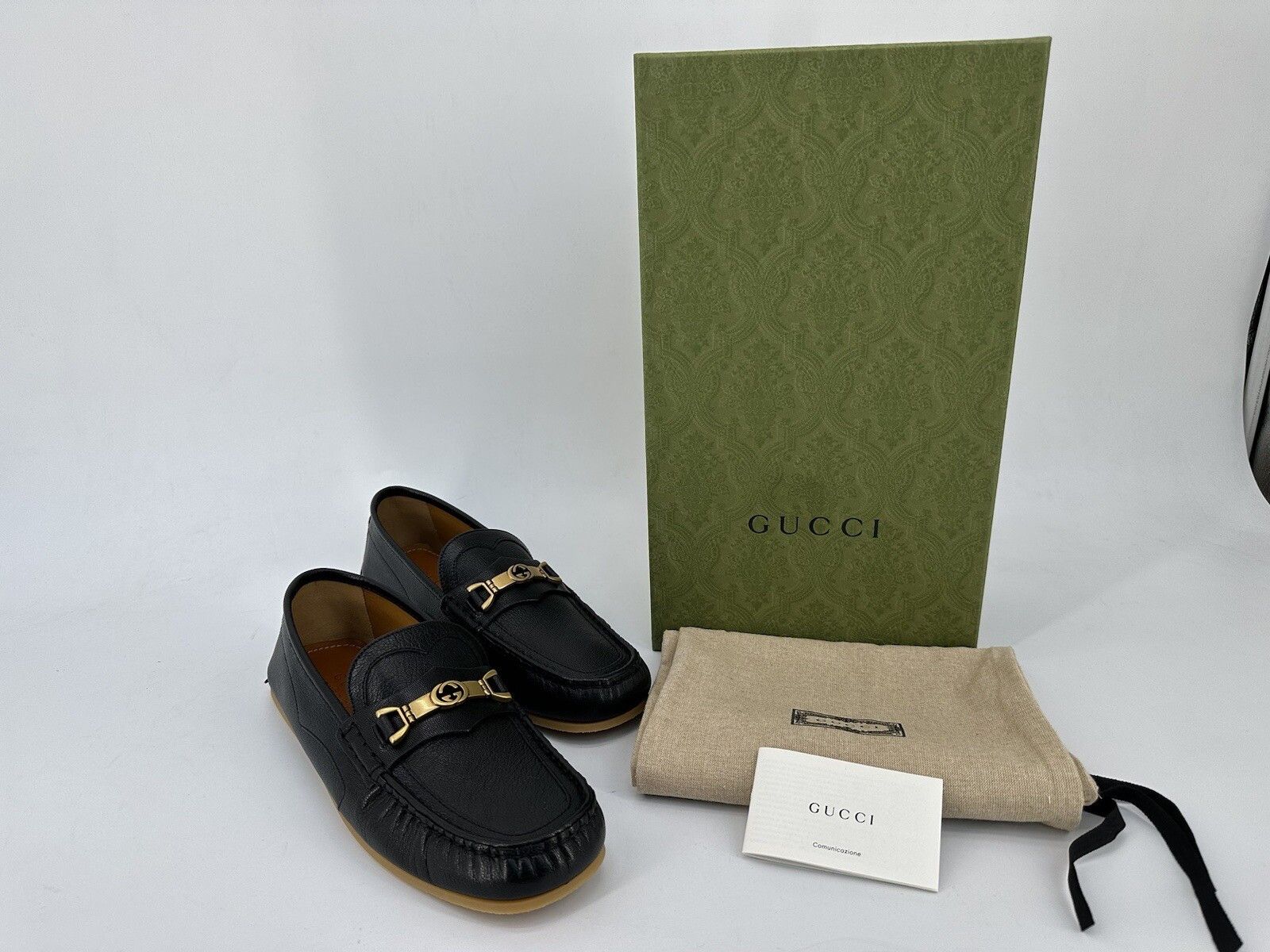 Gucci Size-EU-48/UK-14/US-15 New Gucci Men's Mokassins Size US 15 / EU 48 - 2 Thumbnail