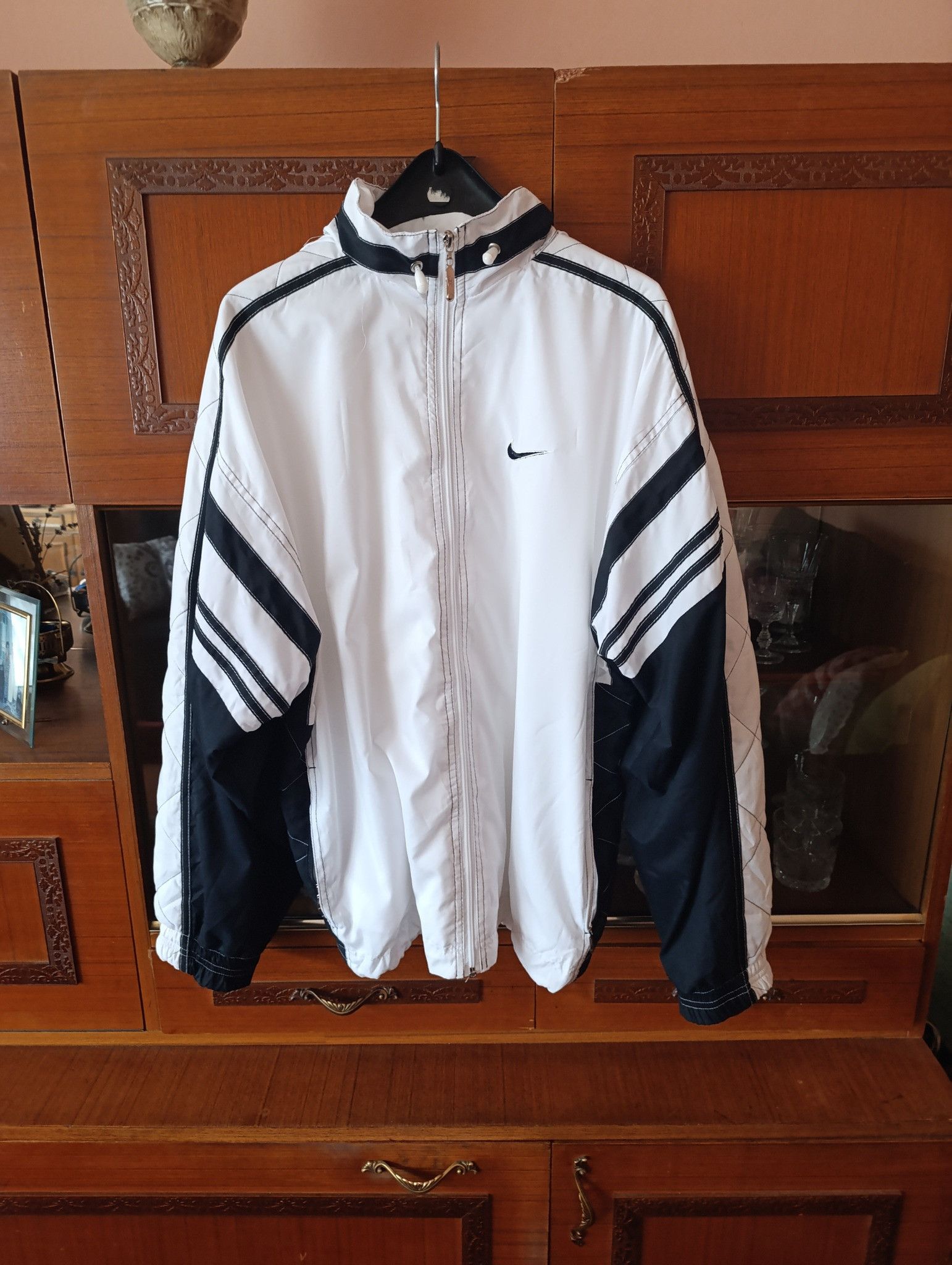 Nike Nike Vintage Y2K Windbreaker – Rare / Oversized / Streetwear Size US XXL / EU 58 / 5 - 2 Thumbnail