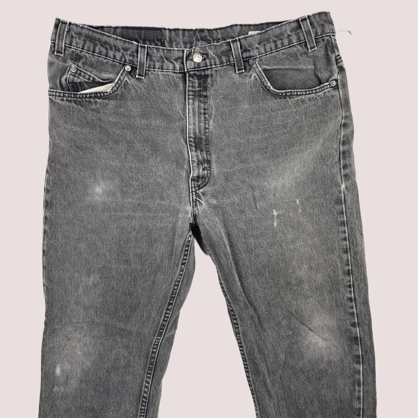 Levi's VINTAGE Levi's 505 Jeans Mens 40x30 Fits 36x27 Black Orange Tab Straight USA Jeans Mens 40x30 Size US 40 / EU 56 - 1 Thumbnail
