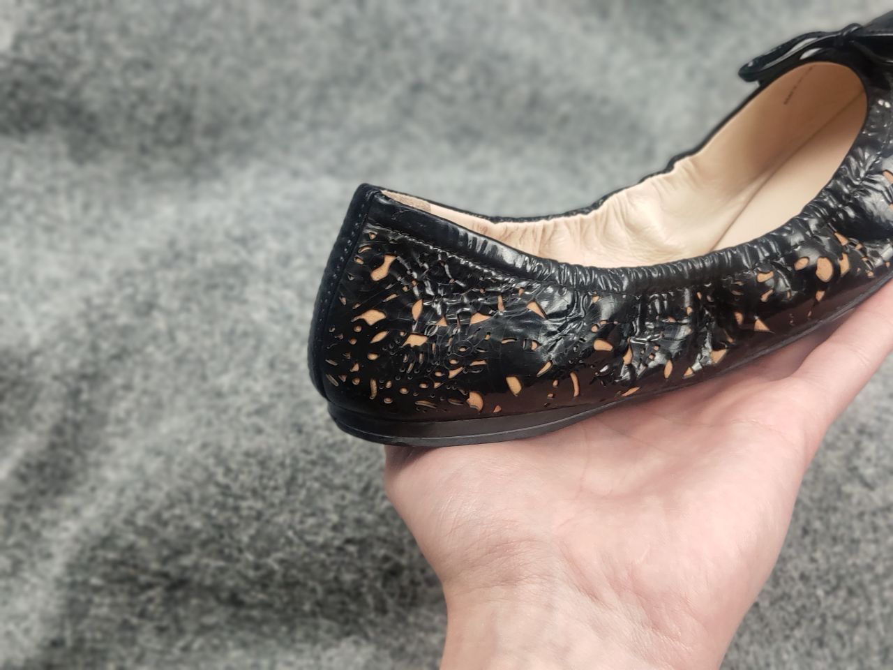 Prada Prada Vintage Patent Ballerina Ballet Flats scrunch Shoes Size US 9 / IT 39 - 14 Thumbnail