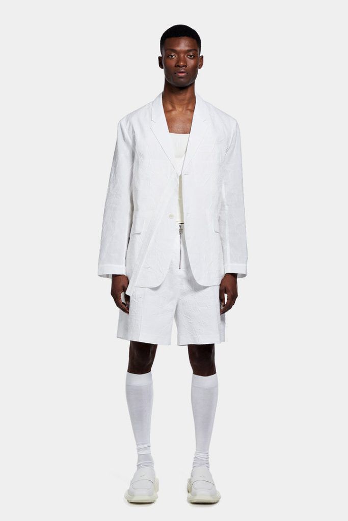 LGN LOUIS GABRIEL NOUCHI White classic cut blazer Size US M / EU 48-50 / 2 - 1 Thumbnail