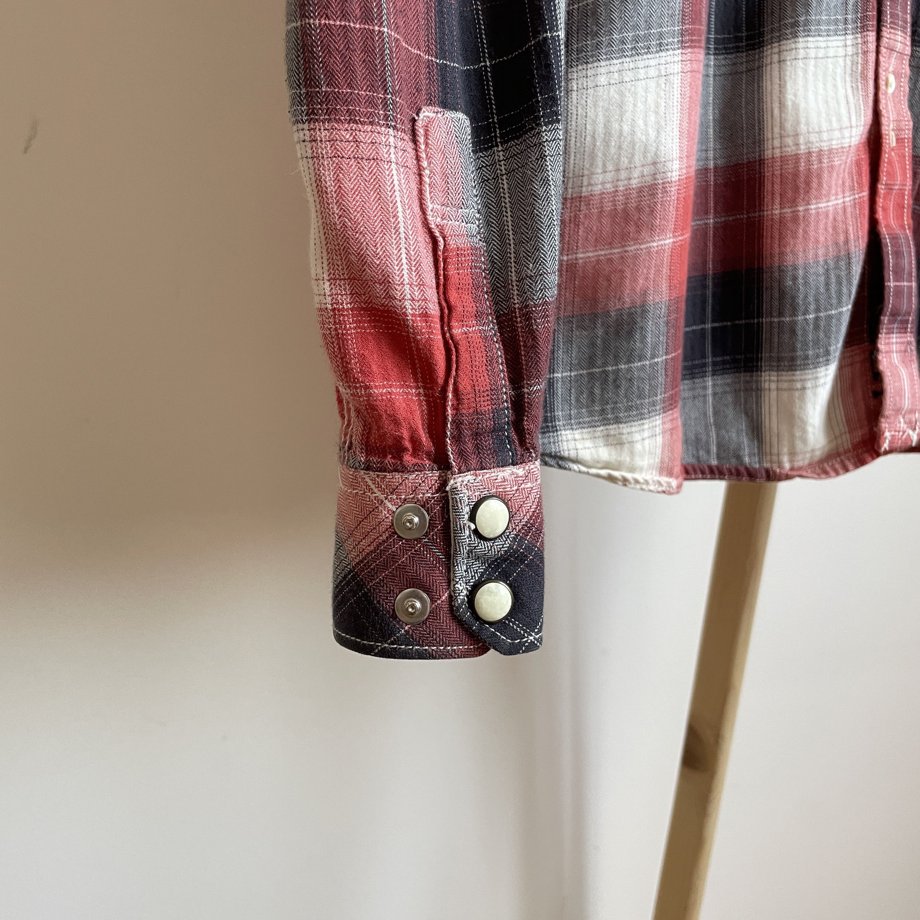 Levi's Levi's Vintage Checkered Snap Button Western Shirt Size M Size US M / EU 48-50 / 2 - 4 Thumbnail