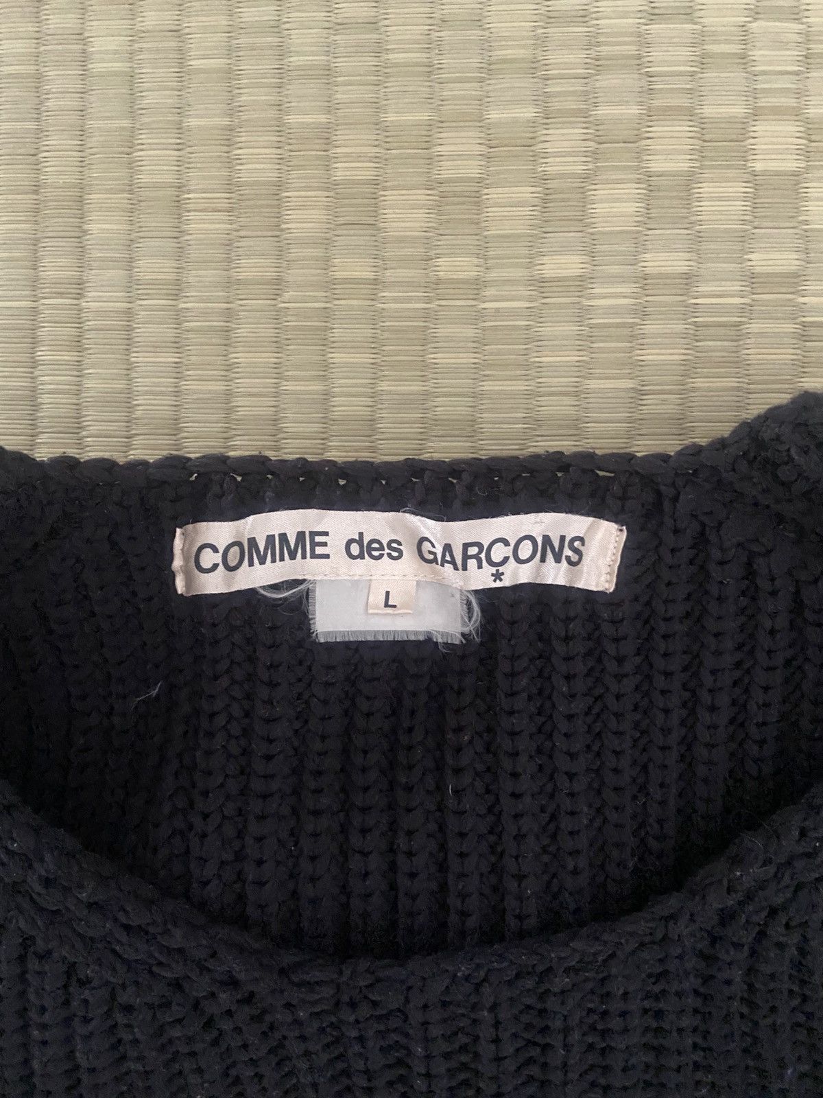 Comme des Garcons CdG Hole Sweater Size US L / EU 52-54 / 3 - 3 Thumbnail