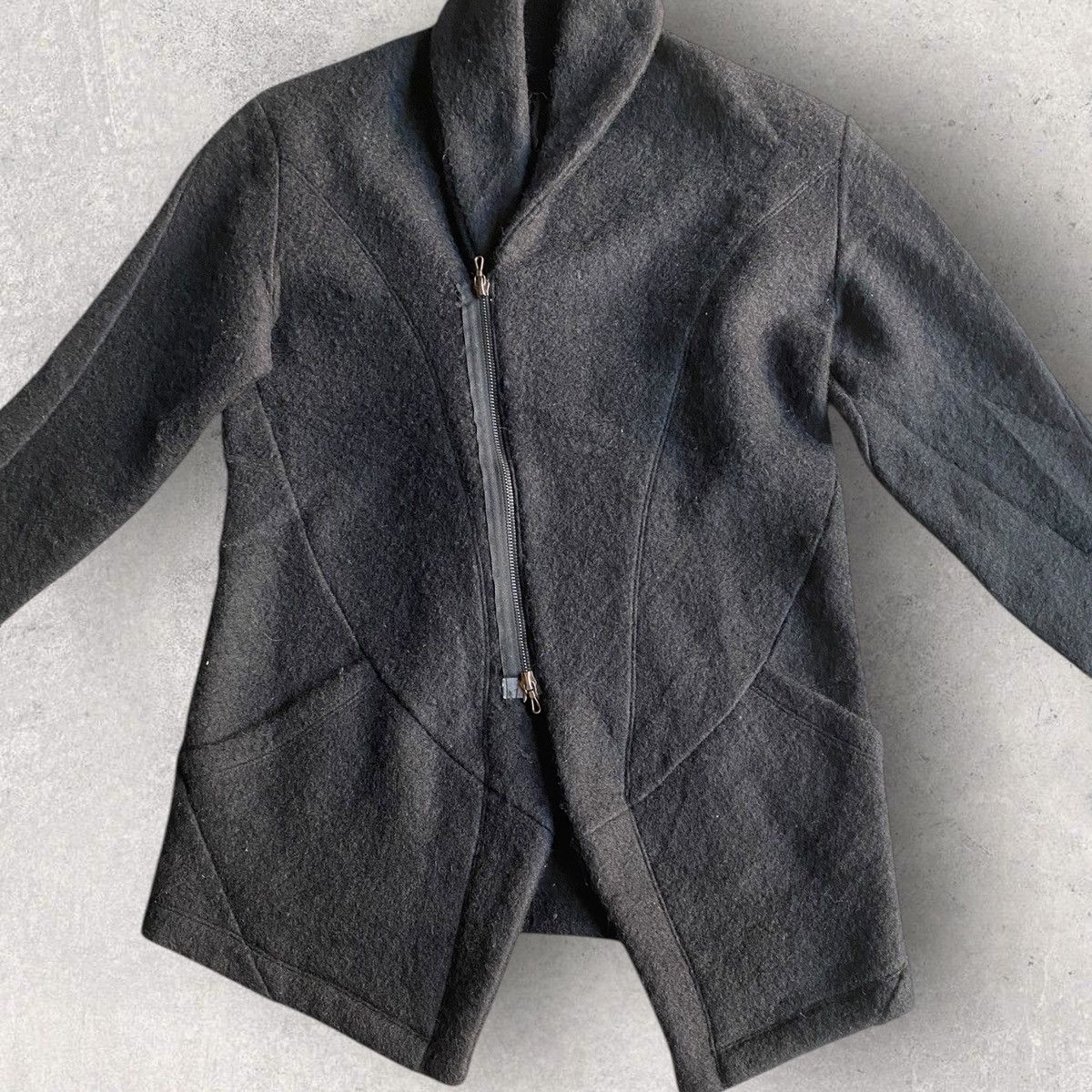 The Viridi-anne The Viridi Anne Shawl Collar Wool Jacket Size US S / EU 44-46 / 1 - 2 Thumbnail