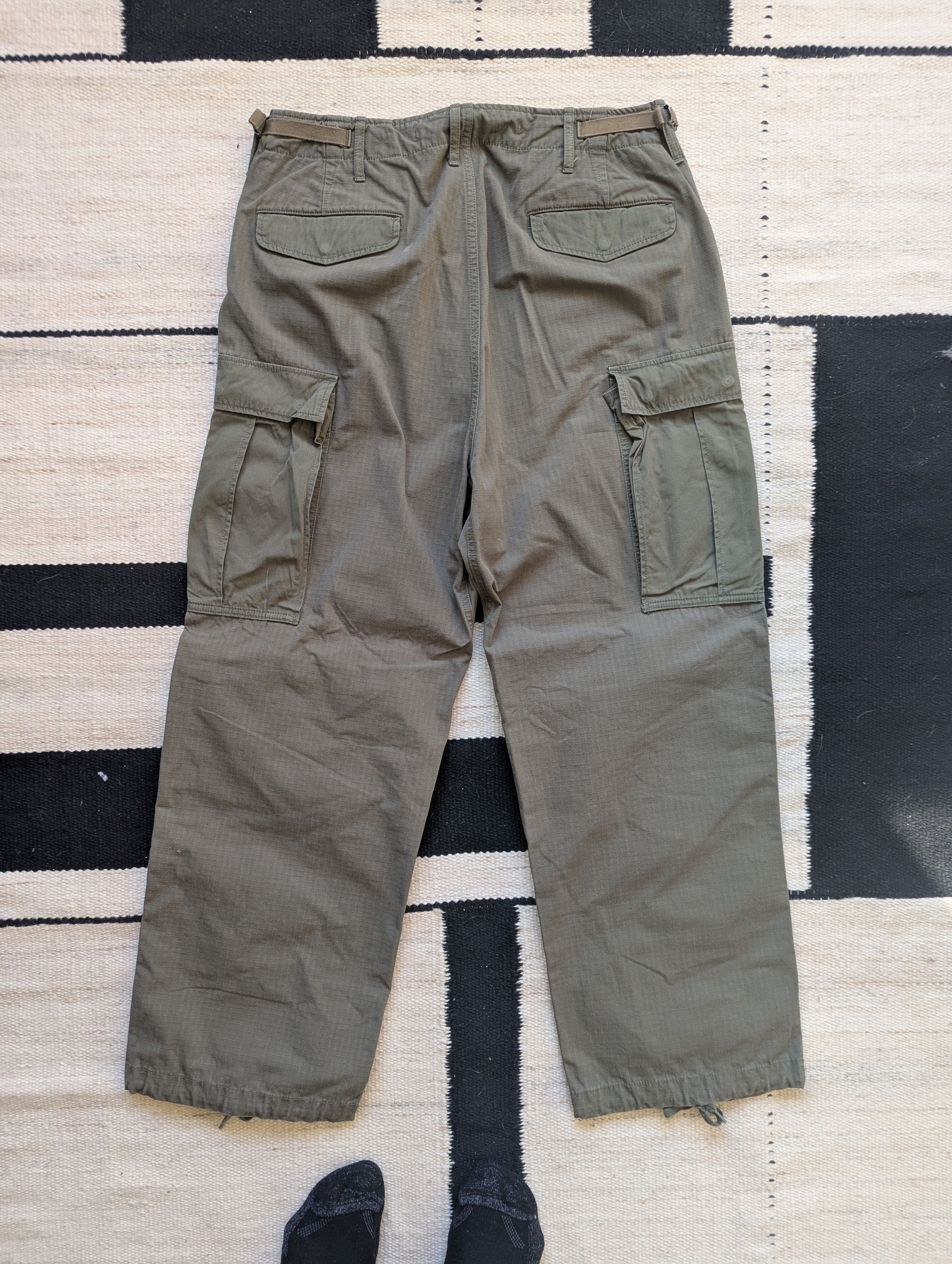 Nanamica Nanamica olive green cordura Cargo pants Size US 32 / EU 48 - 4 Thumbnail