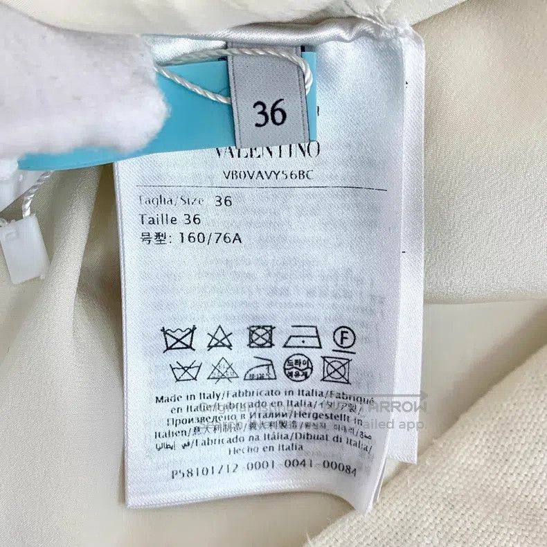 Valentino Valentino White floral cut-out crew neck dress Size XS / US 0-2 / IT 36-38 - 6 Thumbnail
