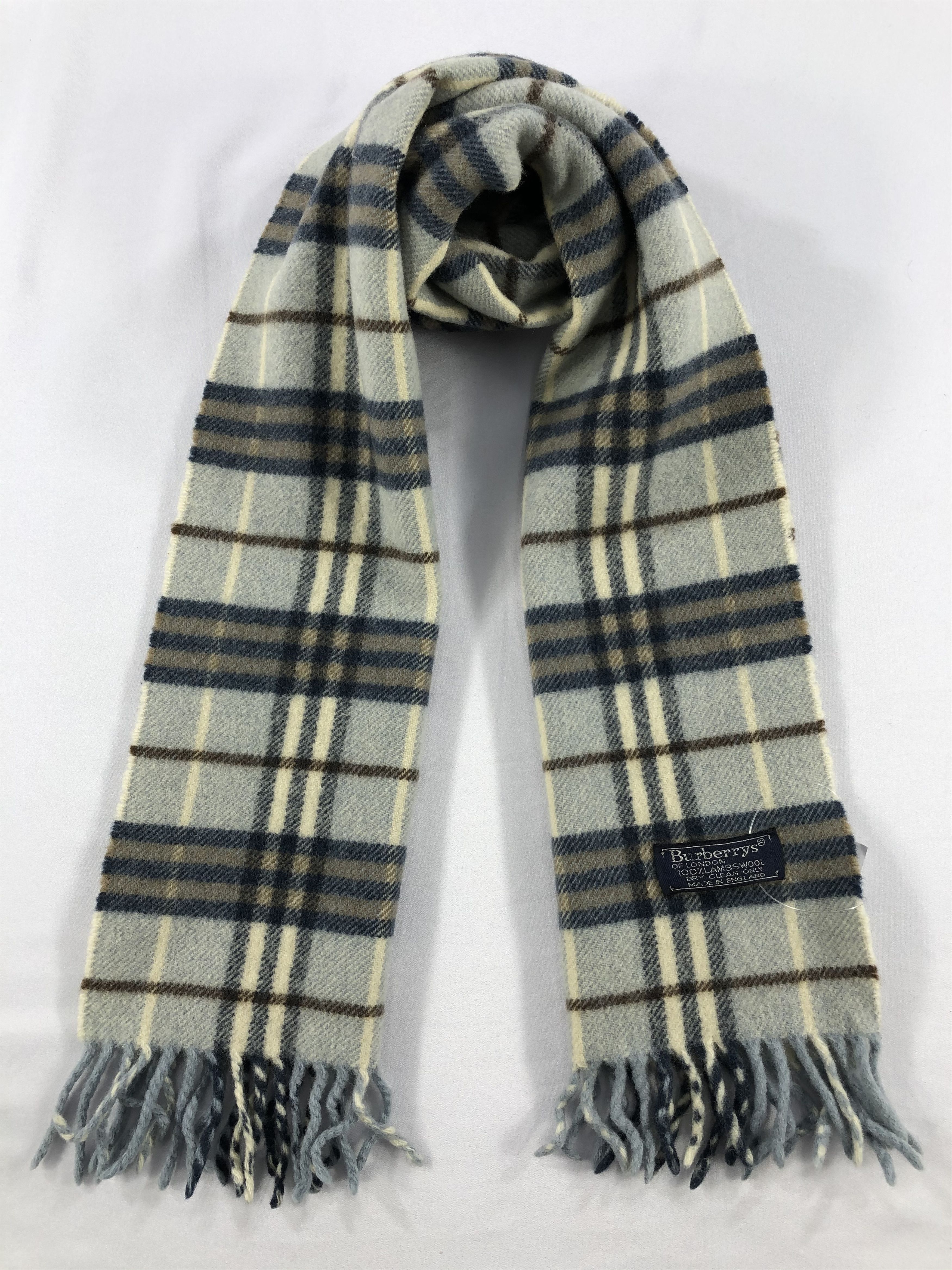 Burberry Vintage Burberry Scarf/Muffler/Neckwear MF1699 Size ONE SIZE - 1 Thumbnail
